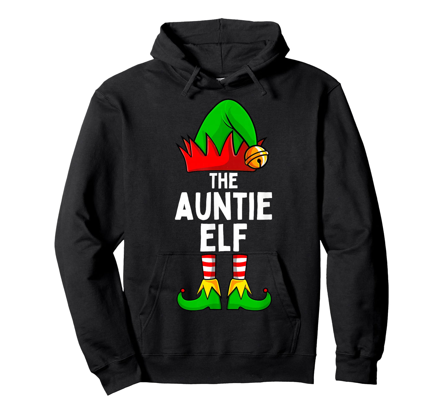 Auntie Elf Matching Family Christmas Women T-Shirt