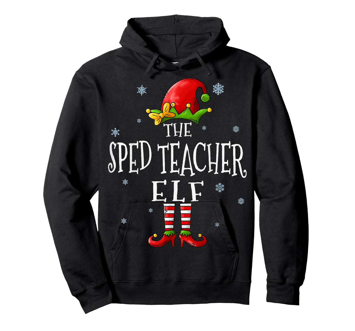 The Sped Teacher Elf Squad Funny Groupe Matching Christmas T-Shirt