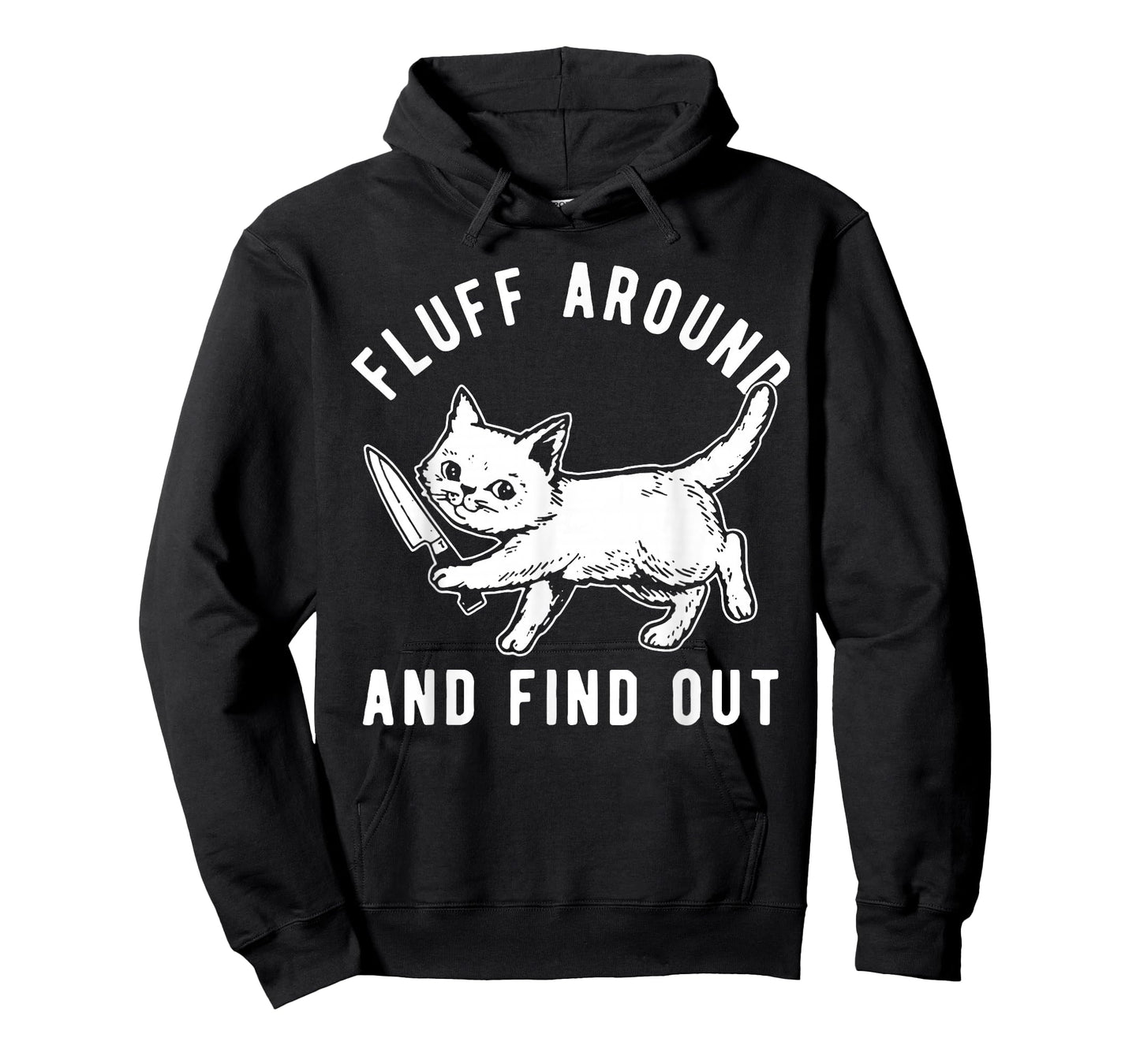 Cat Knife Fluff Around And Find Out T-Shirt
