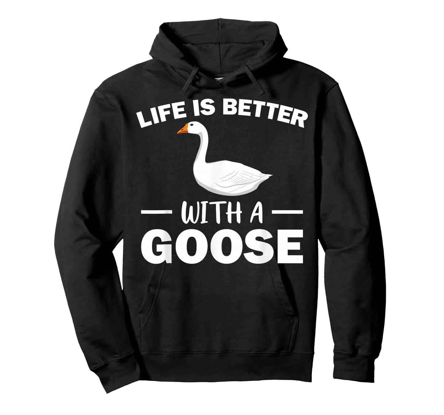 Cute Goose Design For Men Women Toddler Grey White Goose Fan T-Shirt