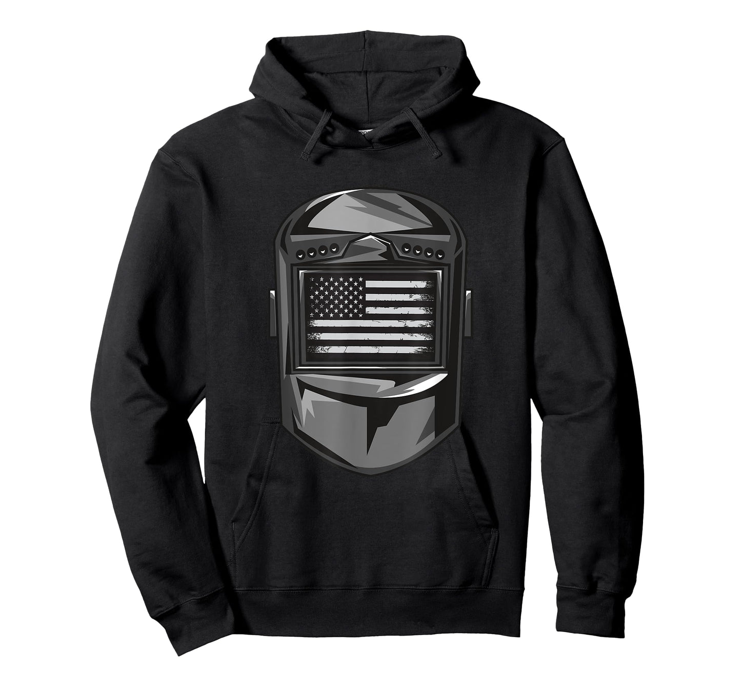Welder American Flag T-Shirt