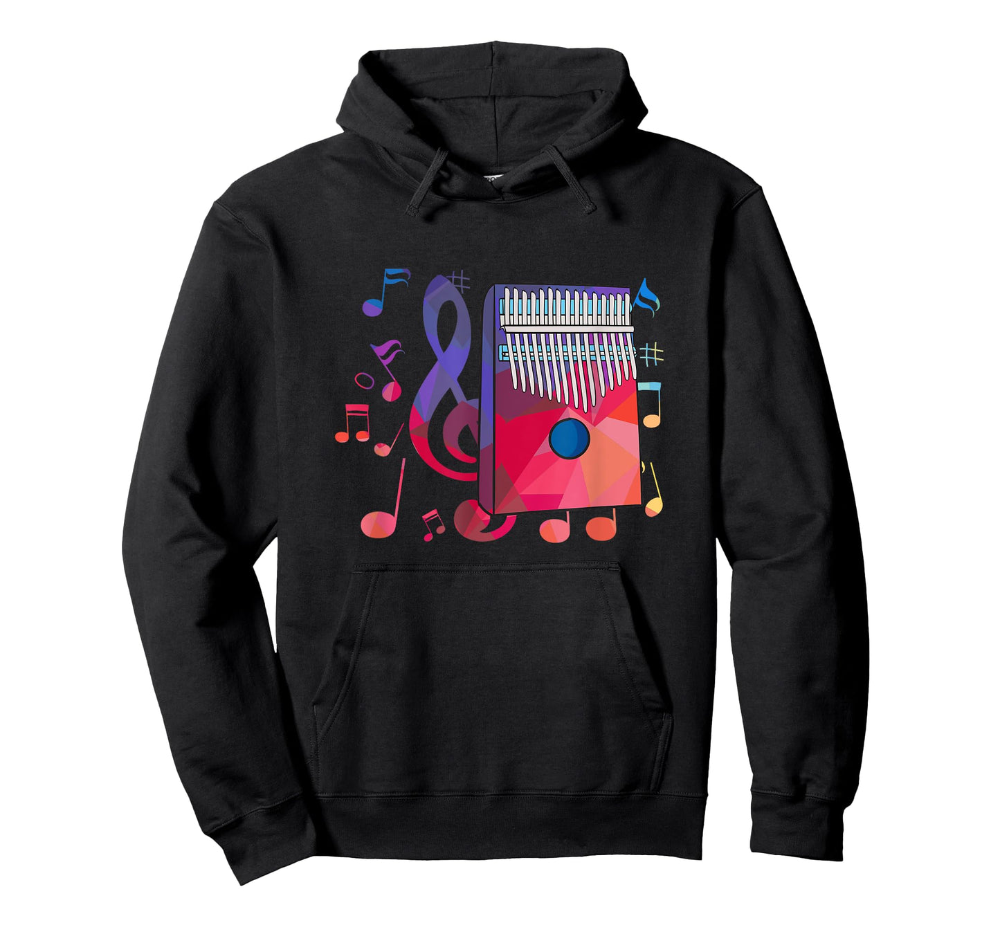 Colorful Idiophone Design for Kalimba Players T-Shirt