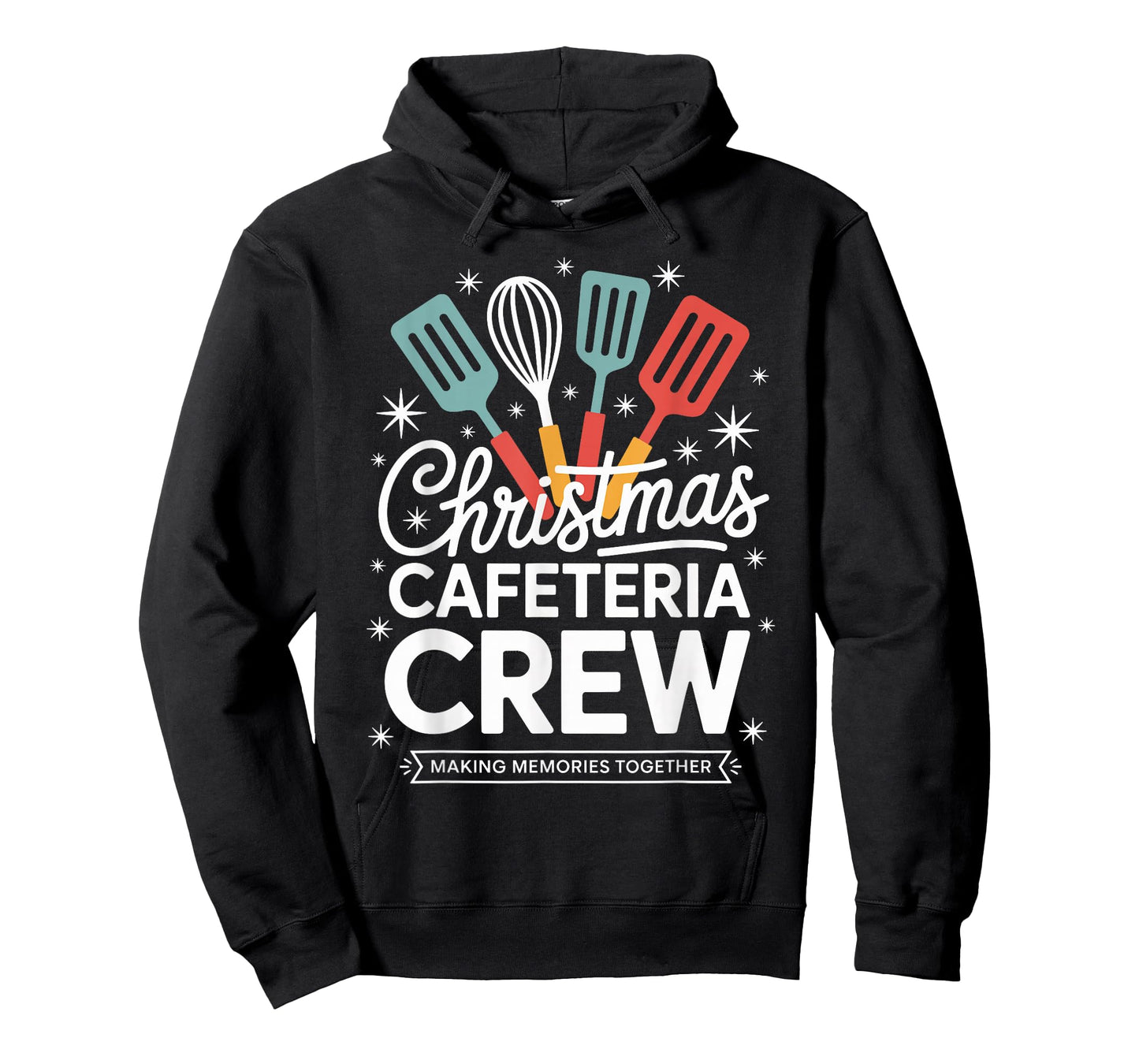 Christmas Cafeteria Crew Making Memories Together Holiday T-Shirt