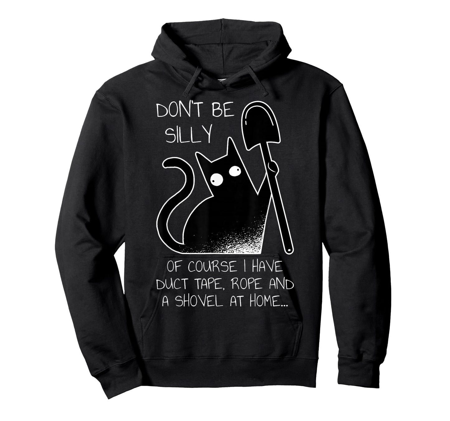 Don't Be Silly Bad Black Cat Funny Cat T-Shirt