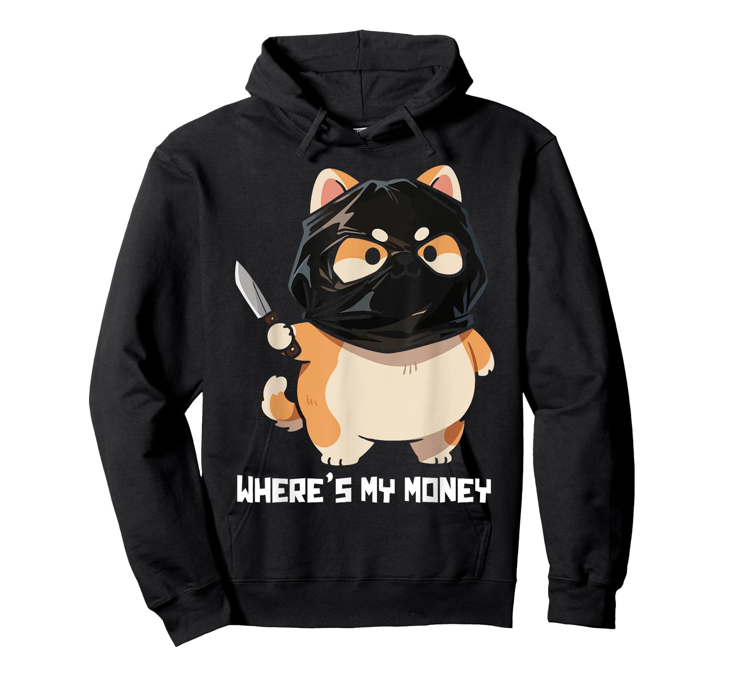 Where's My Money Cat Funny T-Shirt