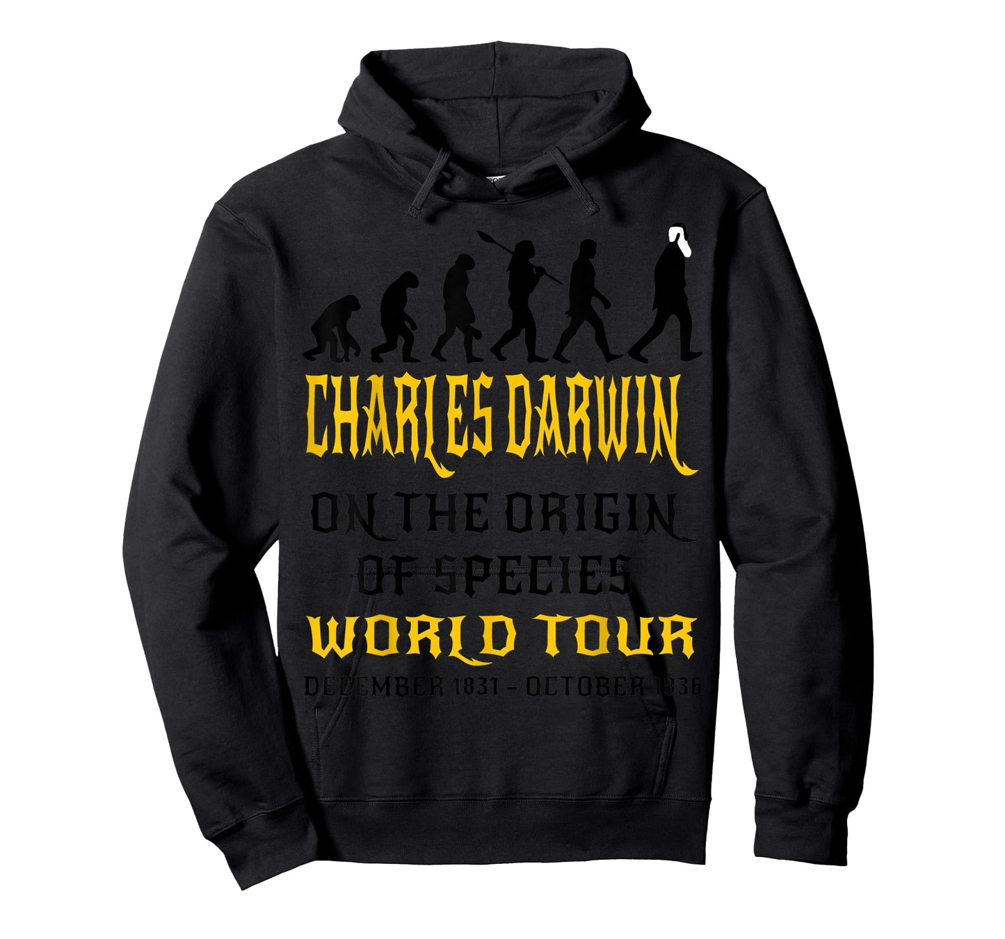 Charles Darwin Origin Species World Tour Evolve Biology Geek T-Shirt