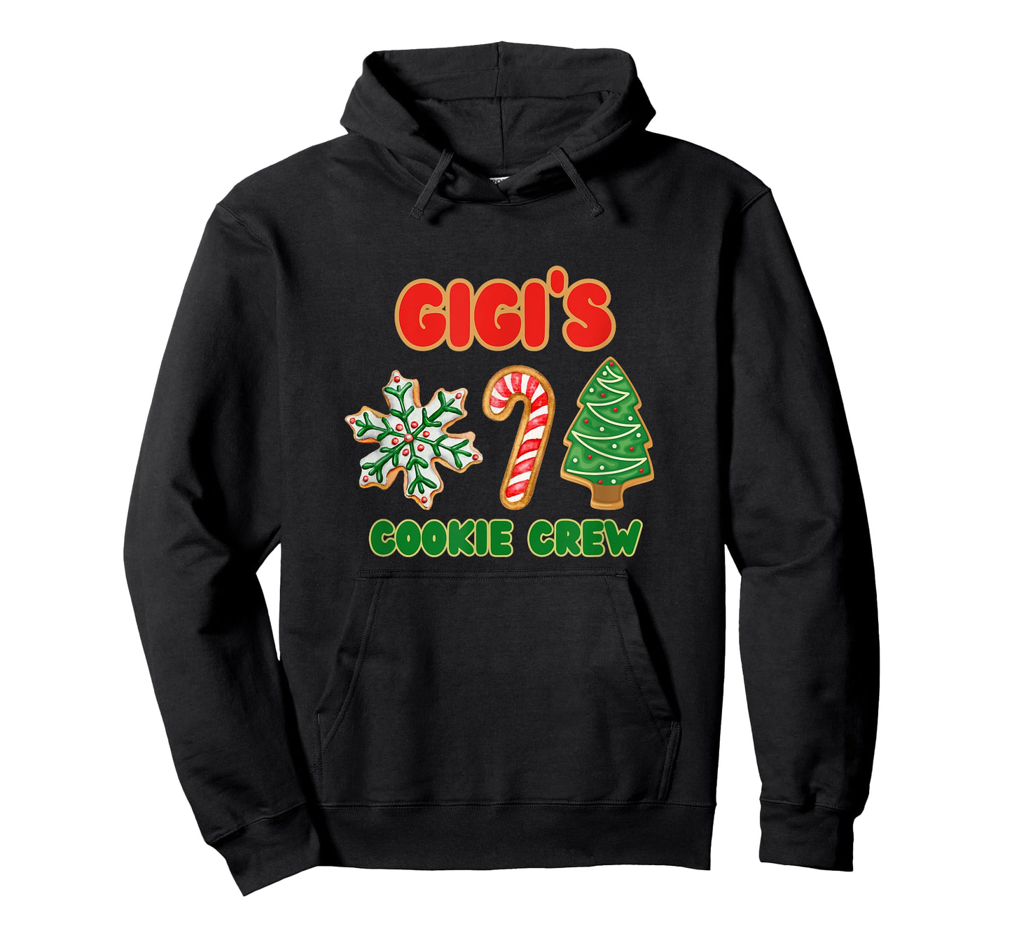 Cute Gigi Christmas Cookie Helper Crew T-Shirt