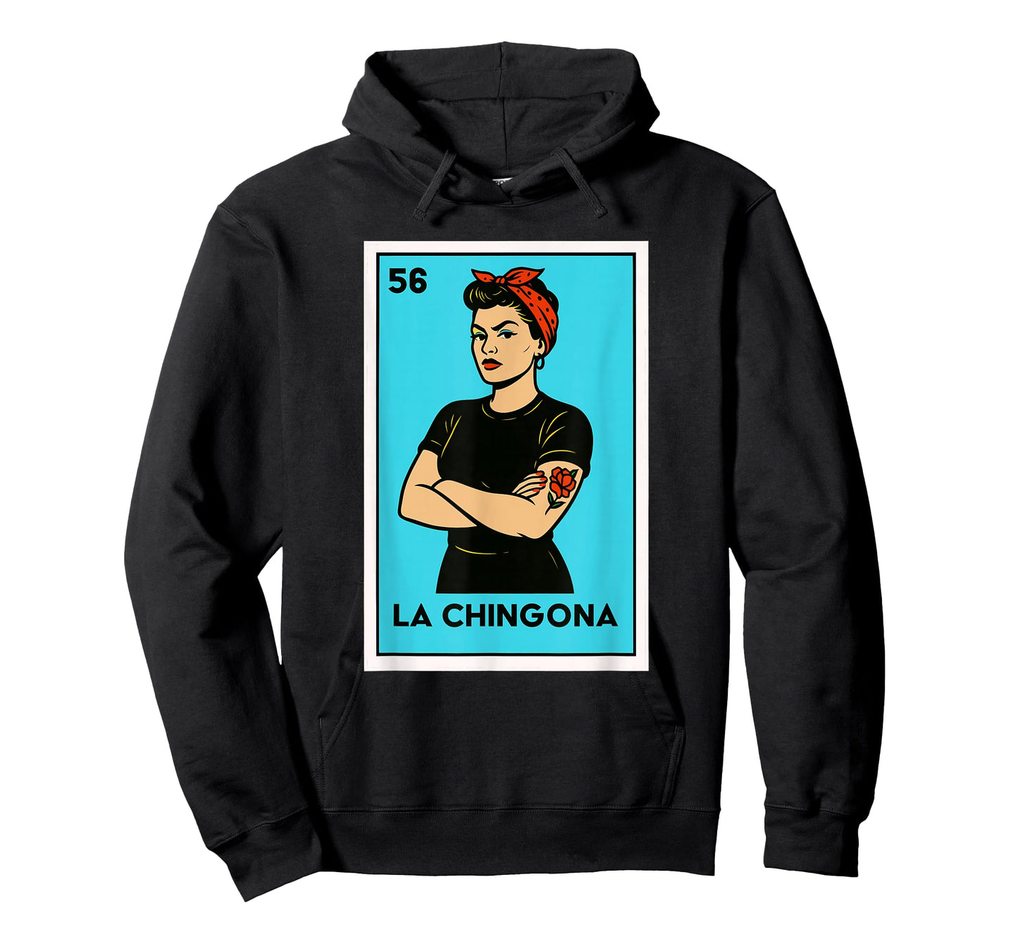 Mexican Lottery Designs Mexican La Chingona Strong Woman T-Shirt