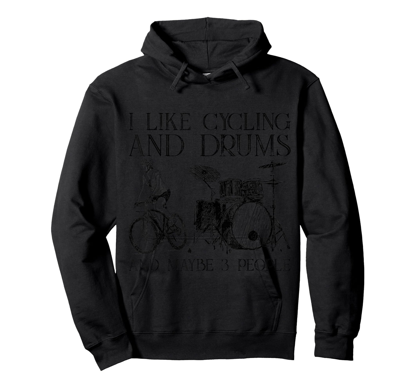 Cycling Cyclist Bikes Drum Drummer Lovers Gift Apparel T-Shirt