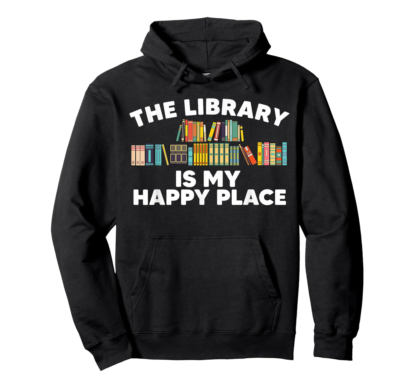 Cool Library Art for Men Women Bookworm Librarian Book Lover T-Shirt