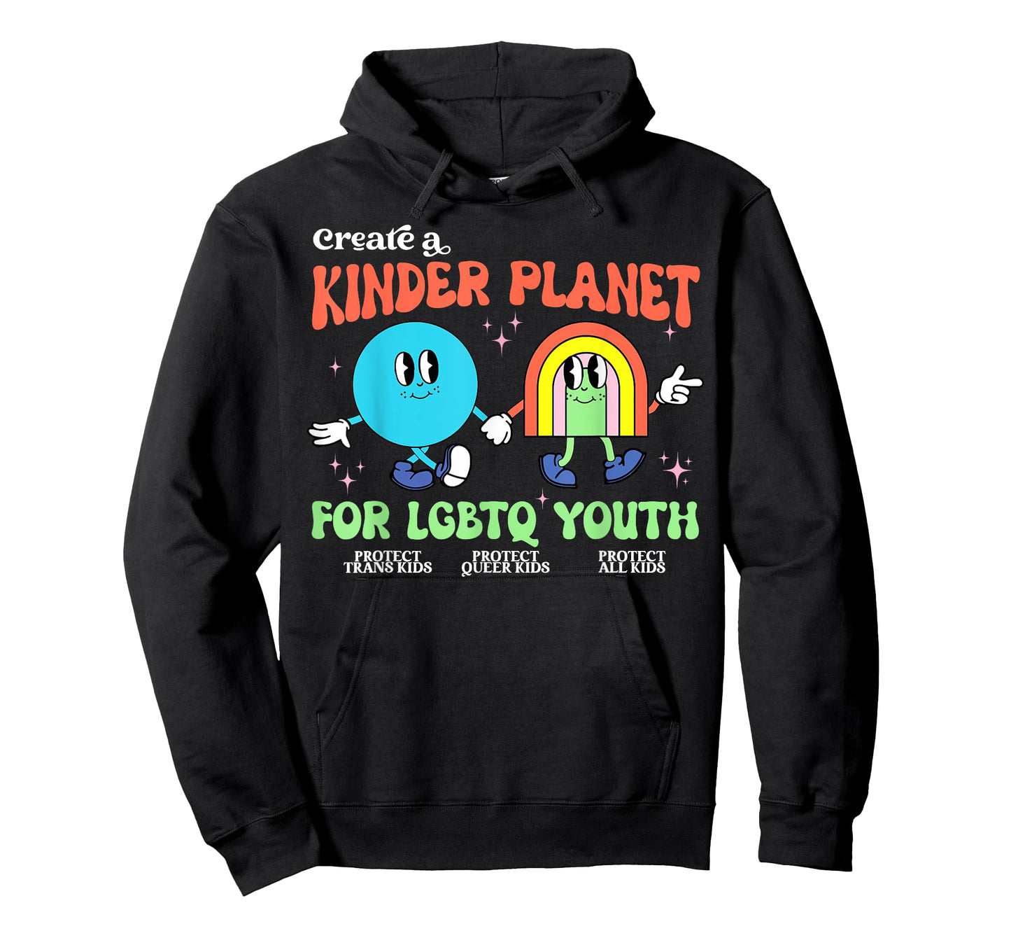 Create A Kinder Planet LGBTQ Ally Protect Trans Kids LGBT T-Shirt