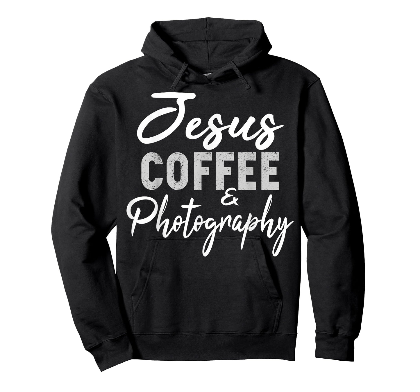 Jesus Coffee and Photography Funny Photographer Camera T-Shirt