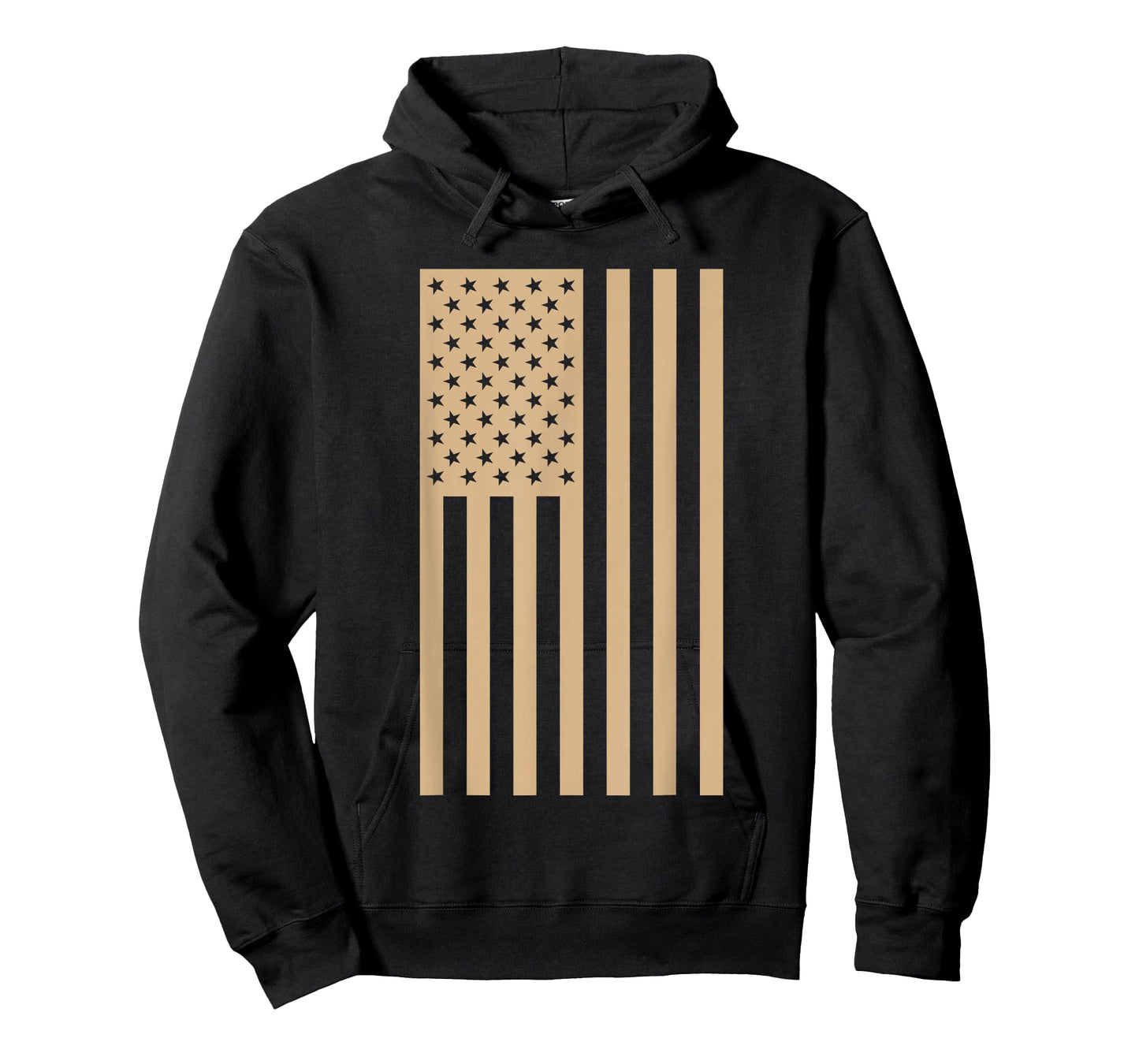 Tan American Flag T-Shirt T-Shirt