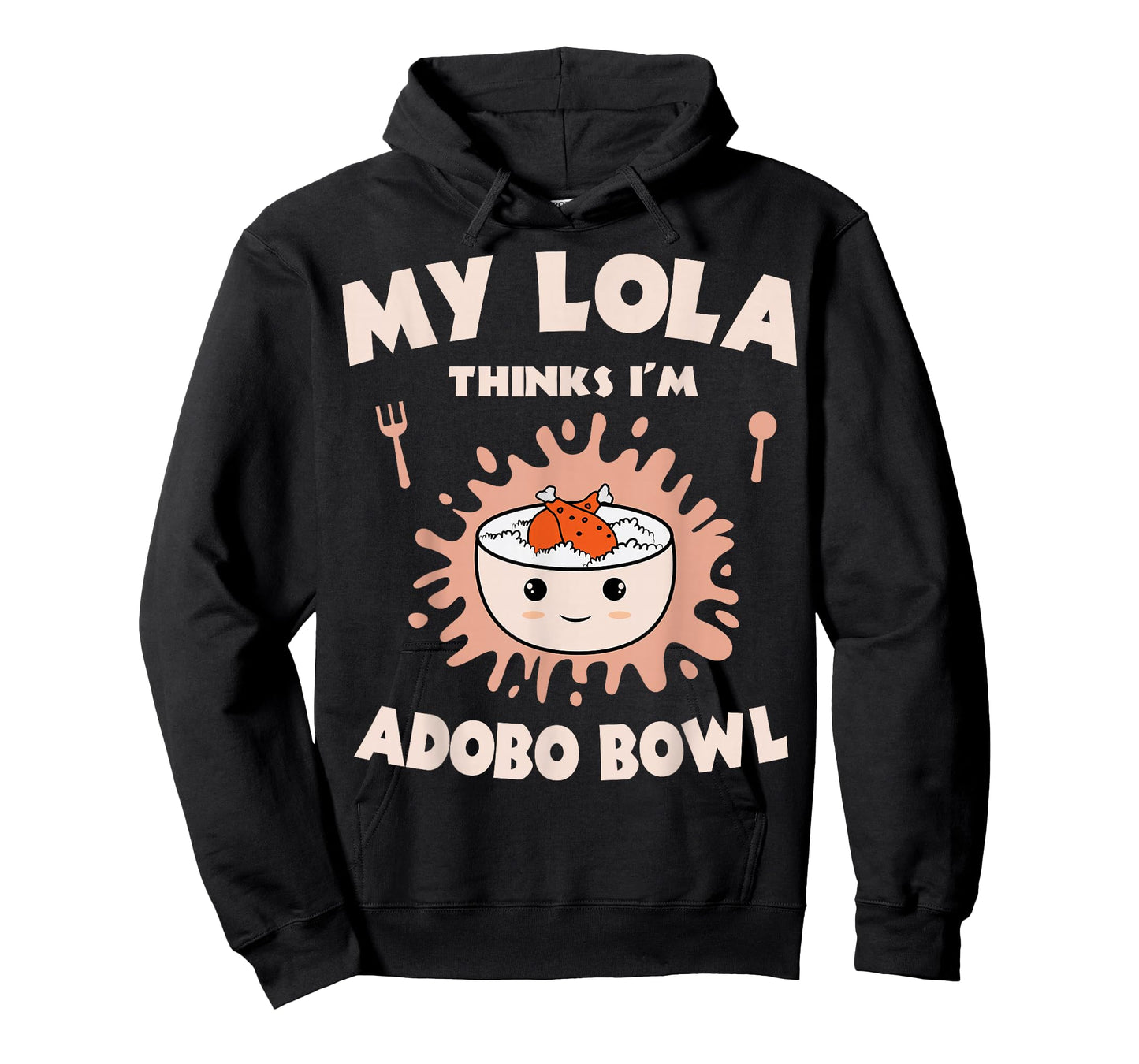 Adobo Bowl Chicken Lola Cuisine Philippine Flag Grandma T-Shirt
