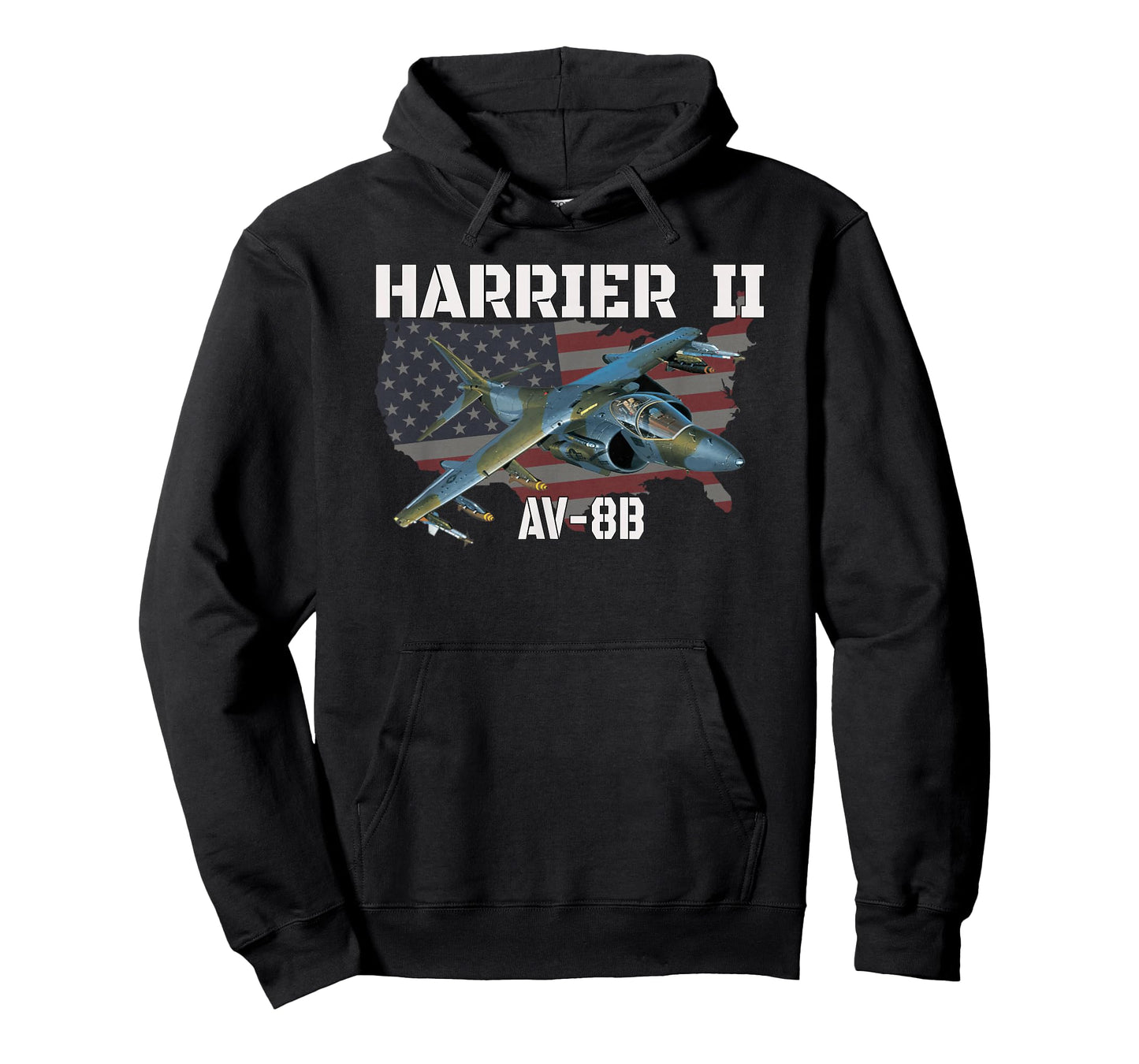 AV-8B Harrier II Ground-Attack Aircraft Military Aviation T-Shirt