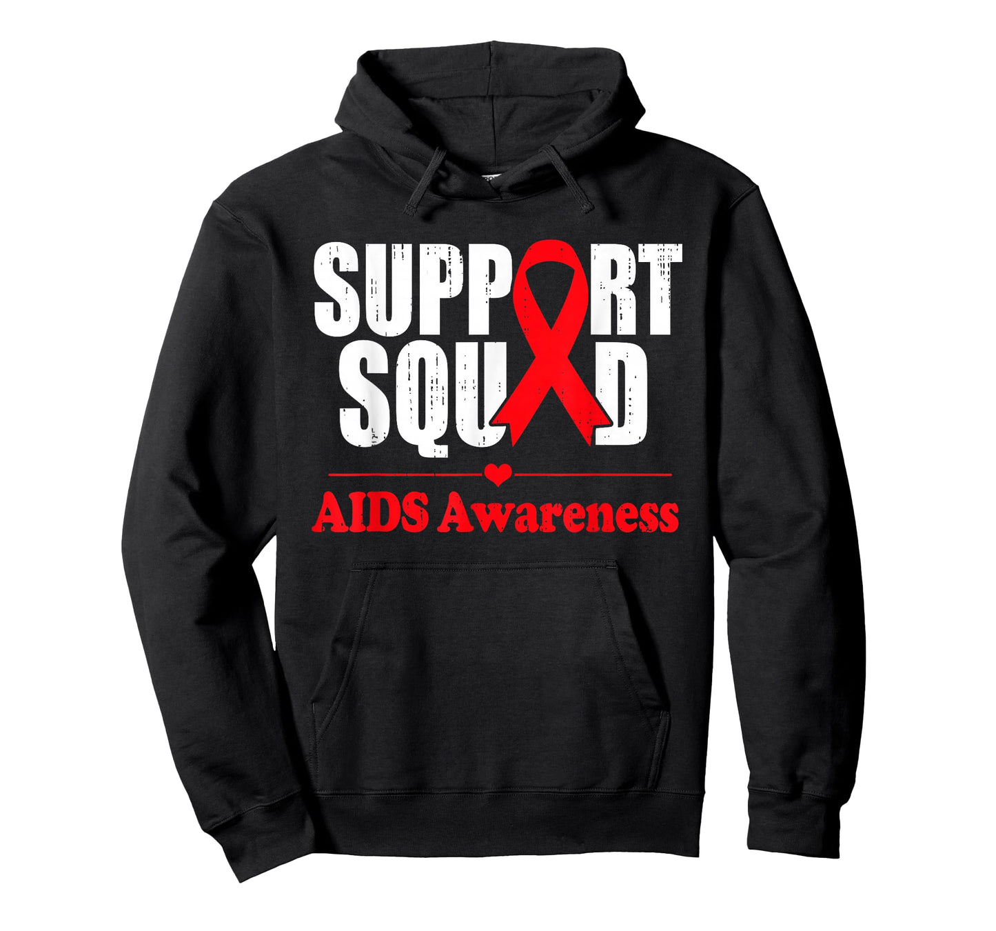 Aids Support Red Ribbon World Aids Day Hiv Aids Awareness T-Shirt