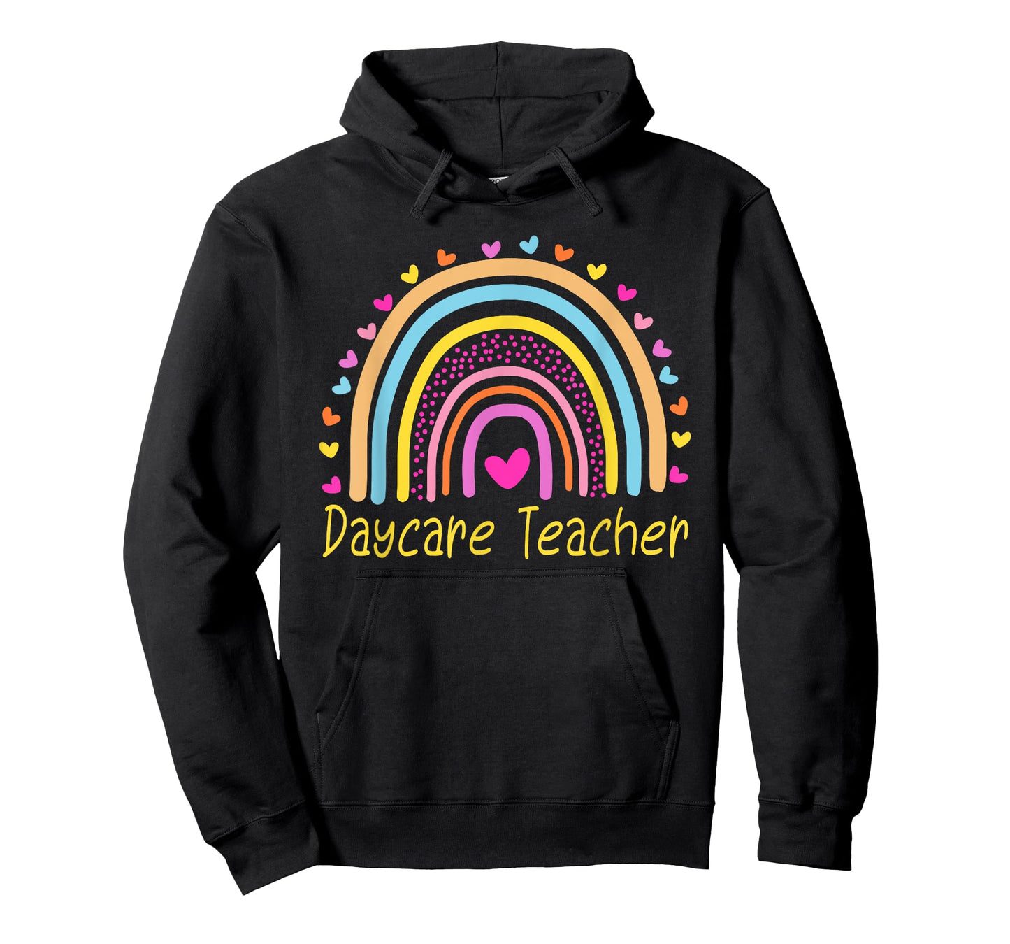Childcare Daycare Teacher Provider Rainbow T-Shirt