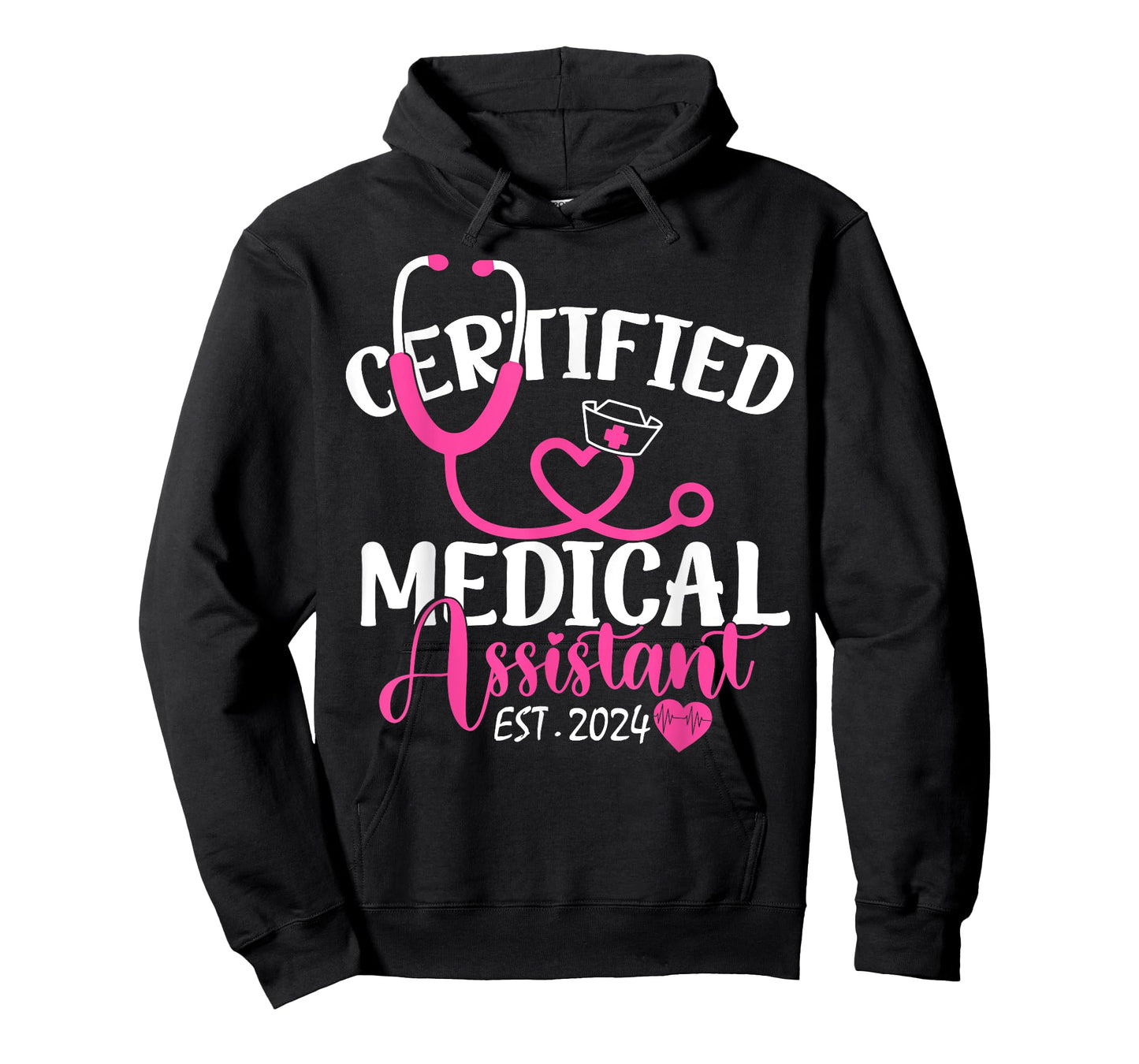 Certified Medical Assistant Est 2024 Graduation Graduate CMA T-Shirt