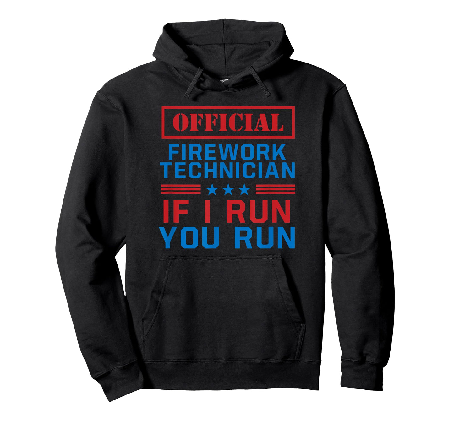 Funny 4th of July Firework Technician Pyromaniac USA Design T-Shirt