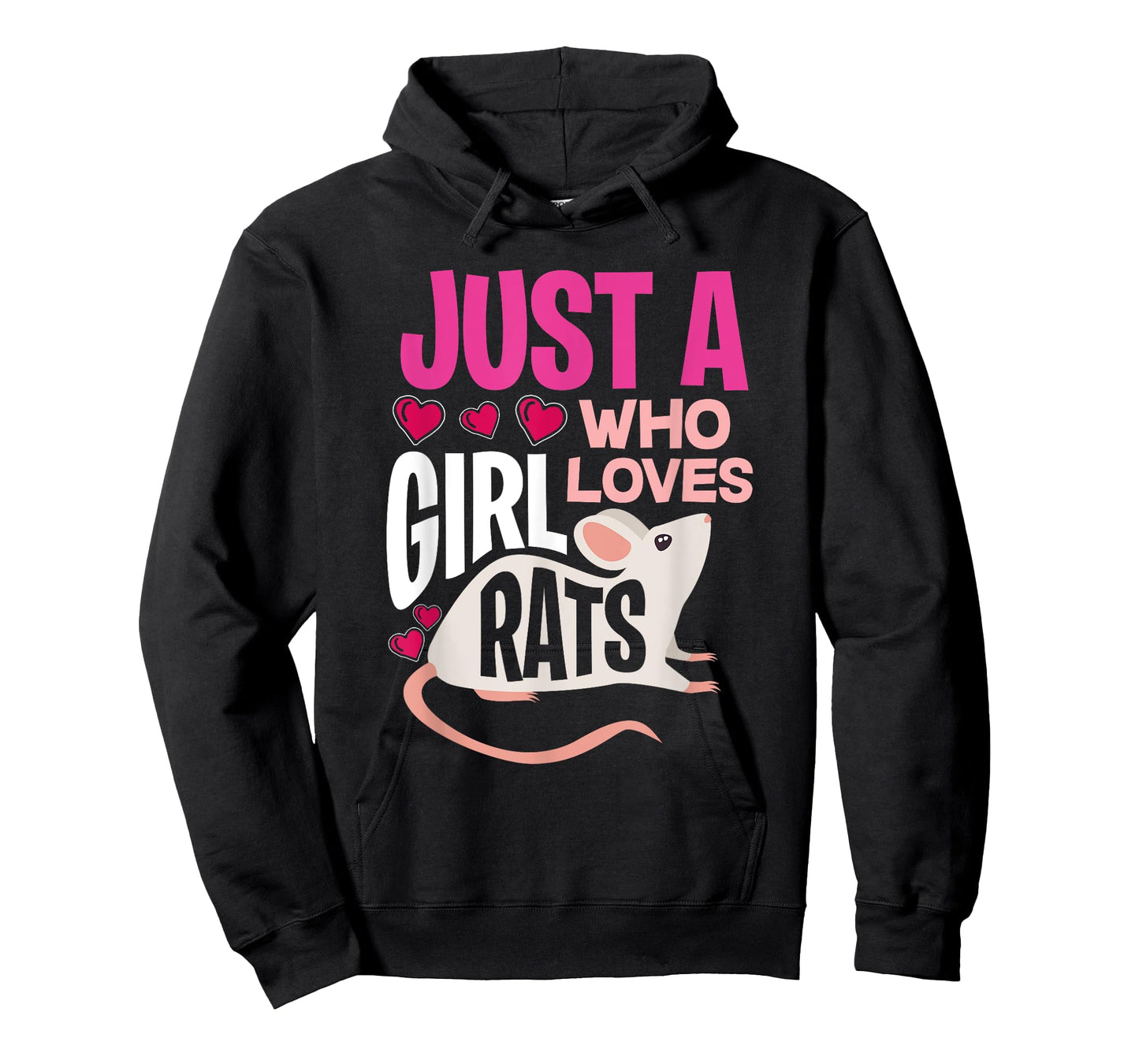 Just A Girl Who Loves Rats - Gift For Rat Owners T-Shirt