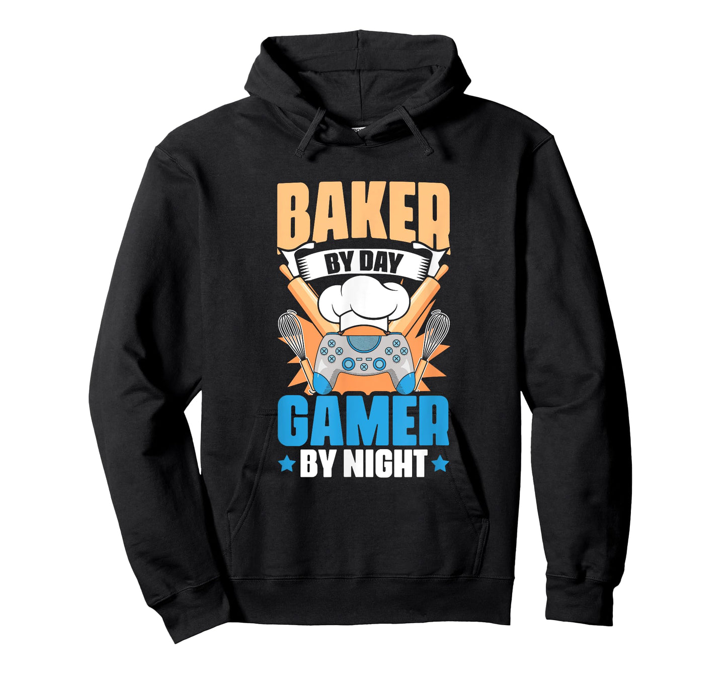 Baker Gamer Video Gaming | Bakery Pastry Baking Bread Baker T-Shirt