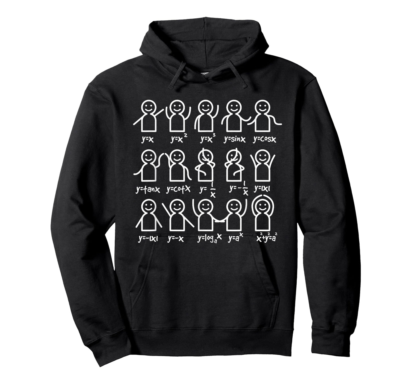 Algebra Dance Funny Graph Figures Math Equation T-Shirt Small