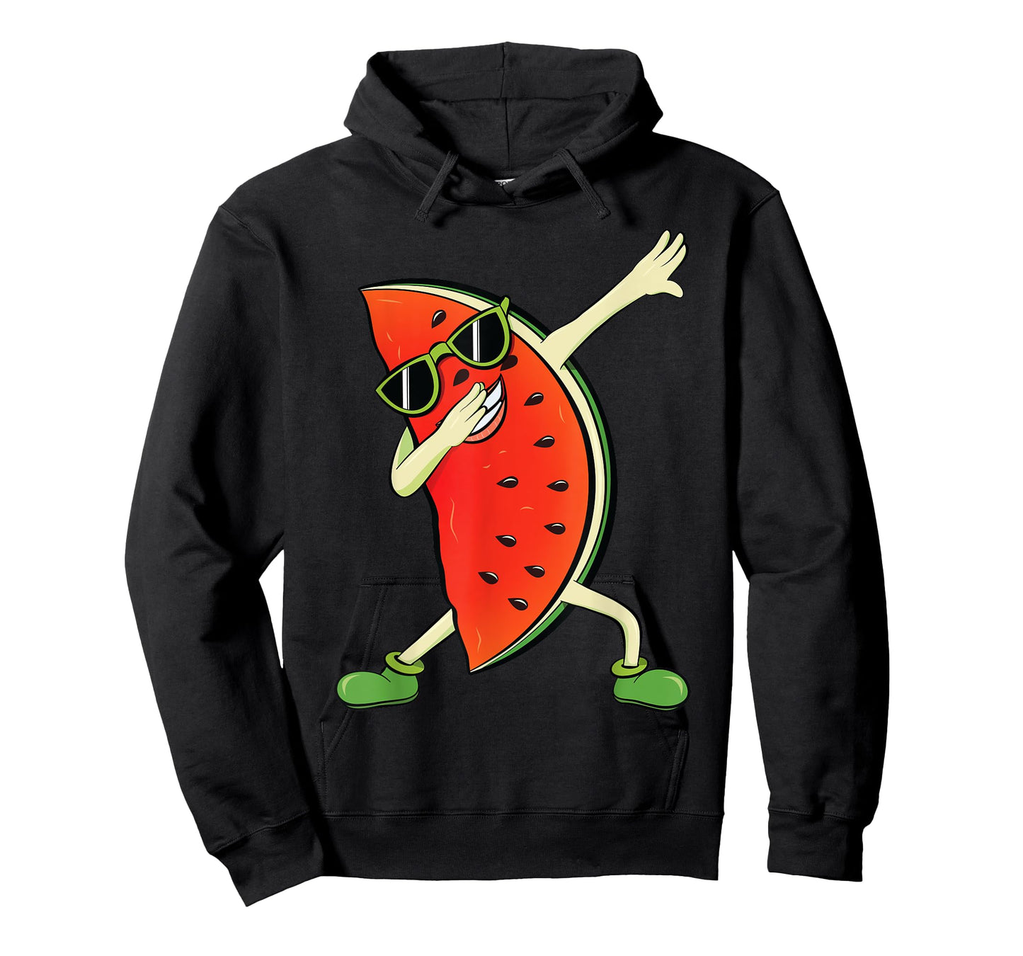 Dabbing Watermelon | Kawaii Melon Summer Fruit lover Gift T-Shirt for Men Women Kids