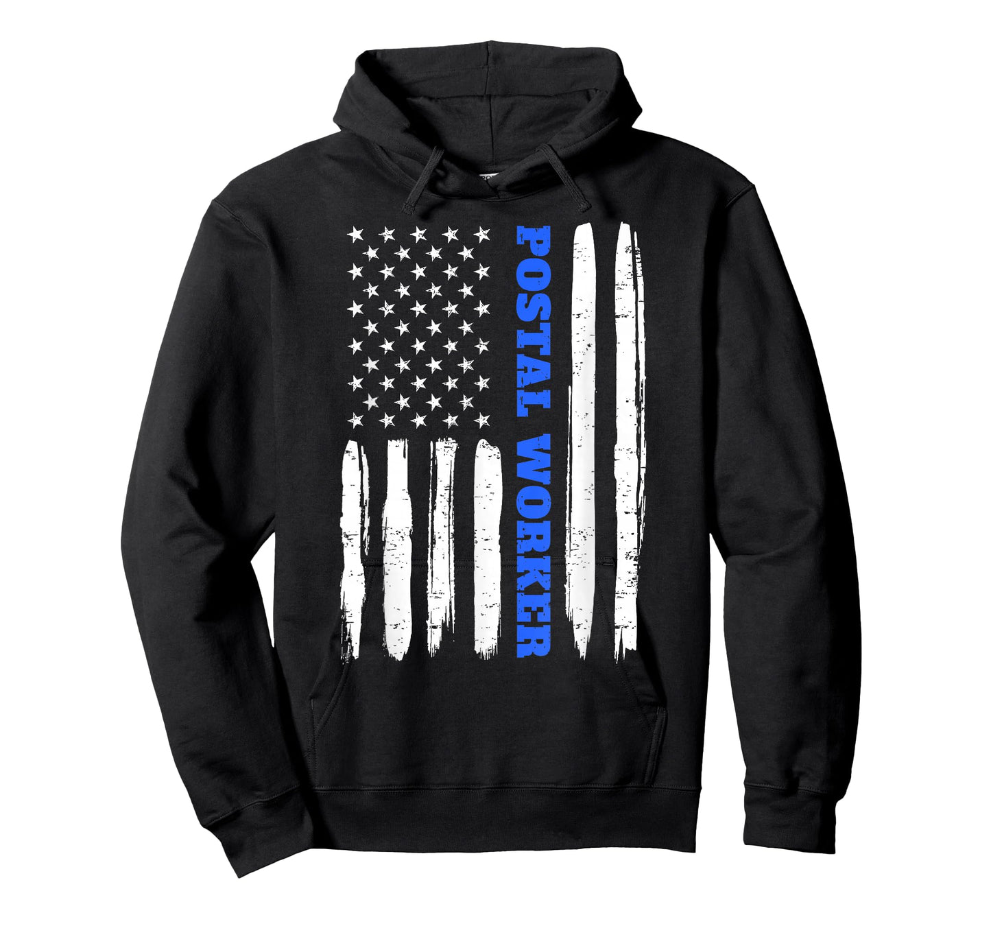 Patriotic Postal Worker American Flag Stars Stripes Postman T-Shirt