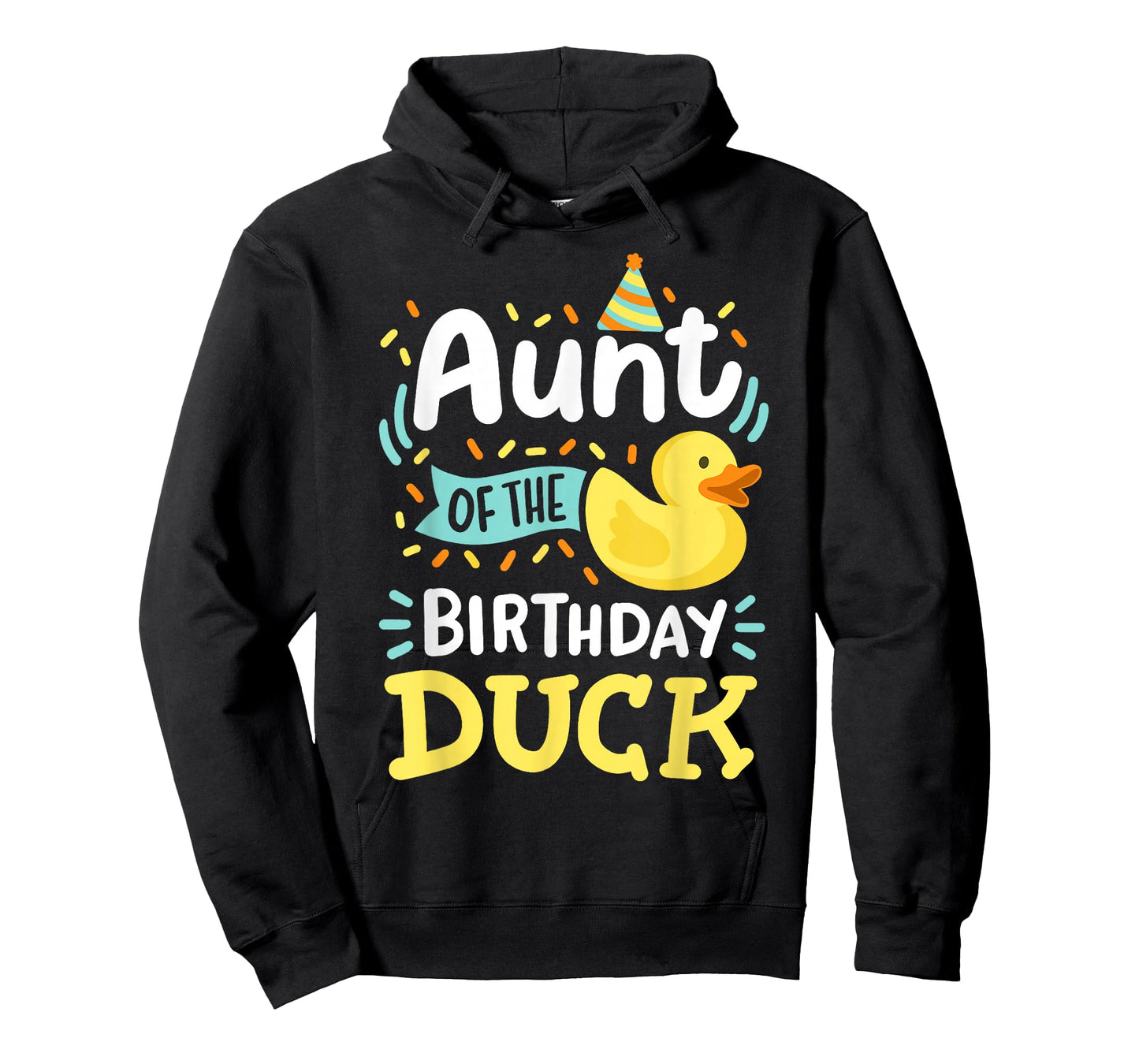 Aunt Of The Birthday Duck Boy Rubber Duck Bday Family T-Shirt