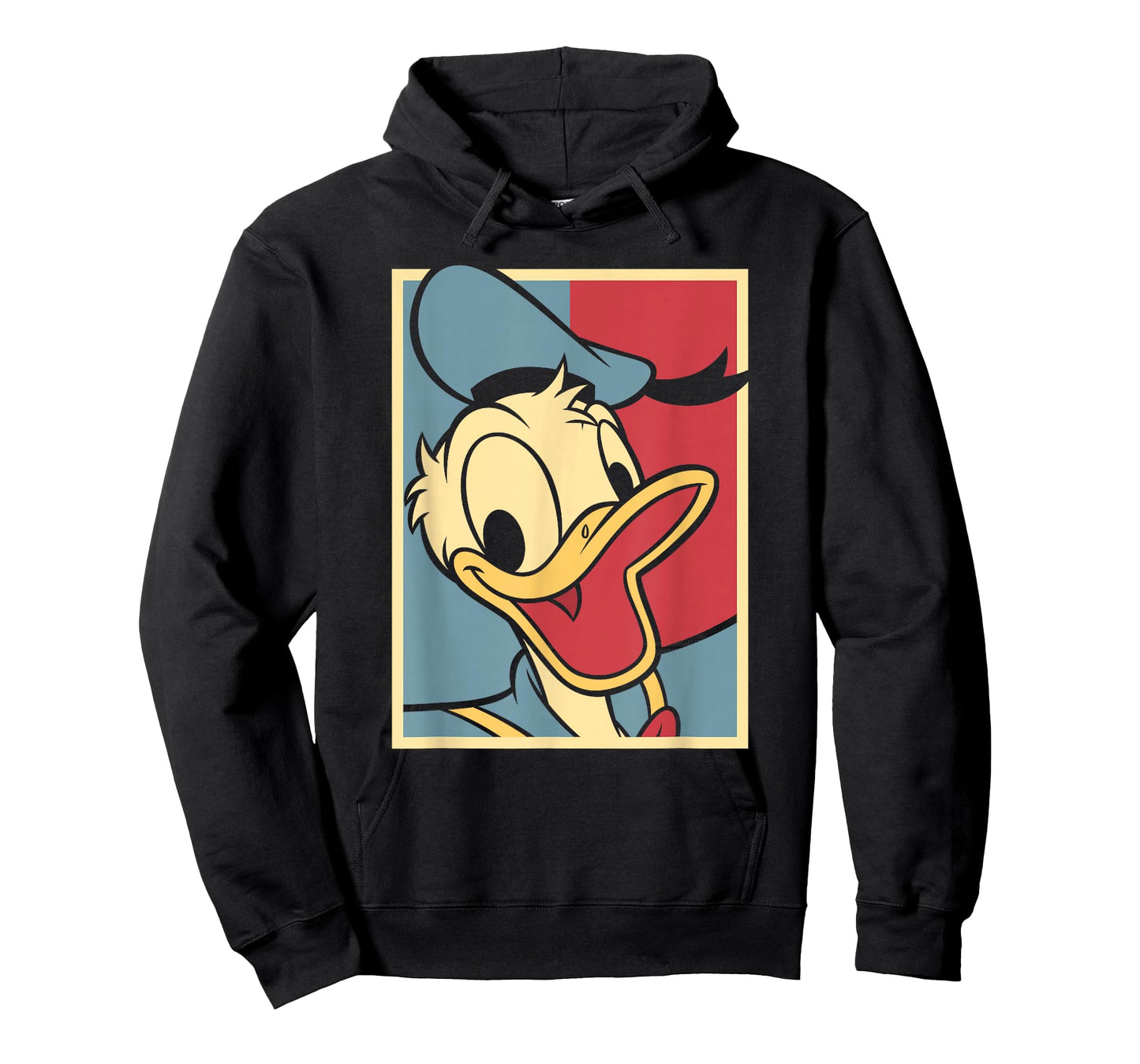Disney Mickey Classic Donald Duck Big Face 4th of July T-Shirt