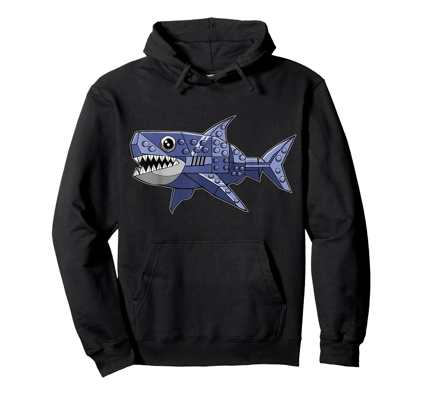 Shark Brick Master Builder Block Building Brick Builder T-Shirt