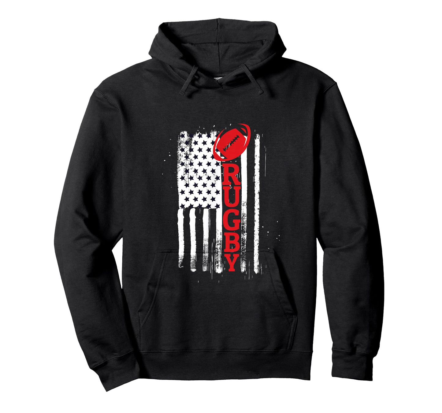 USA Flags Rugby Vintage Gift Fun T-Shirt
