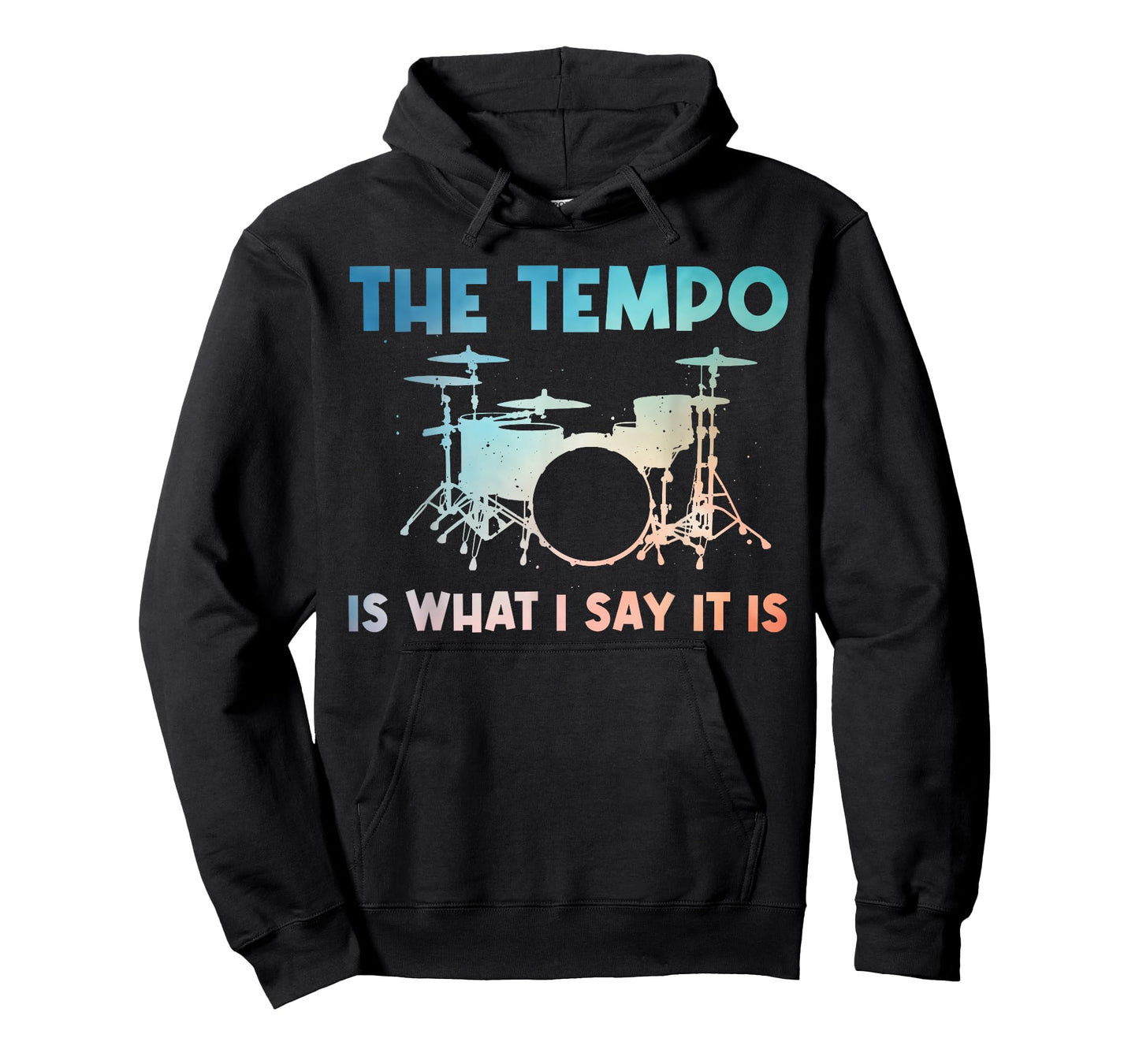Funny Drumming Art for Men Women Drumline Drum Set Drummer T-Shirt