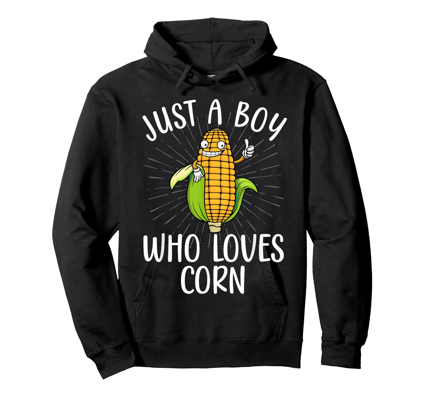 Cute Corn Art For Boys Kids Men Corn On The Cob Farmers Food T-Shirt