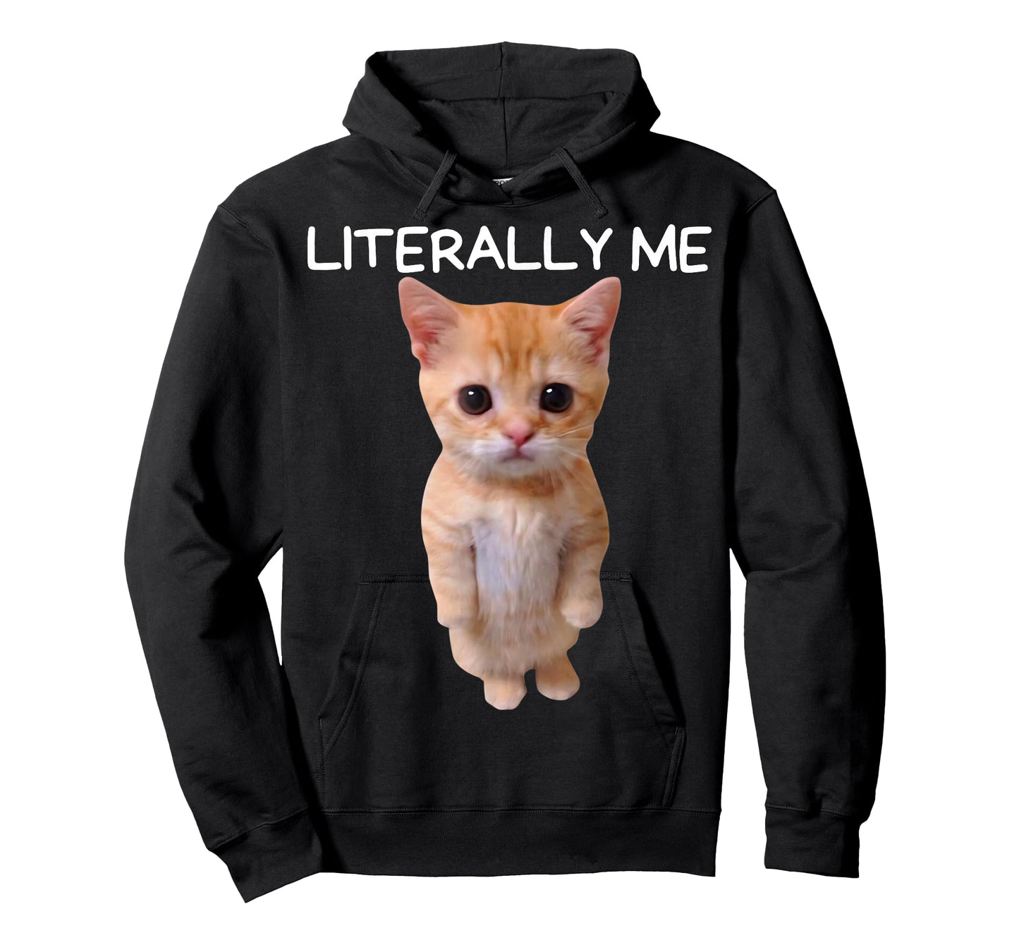 Literally Me Cat Meme Funny Memes Internet Memes Gen Z Joke T-Shirt
