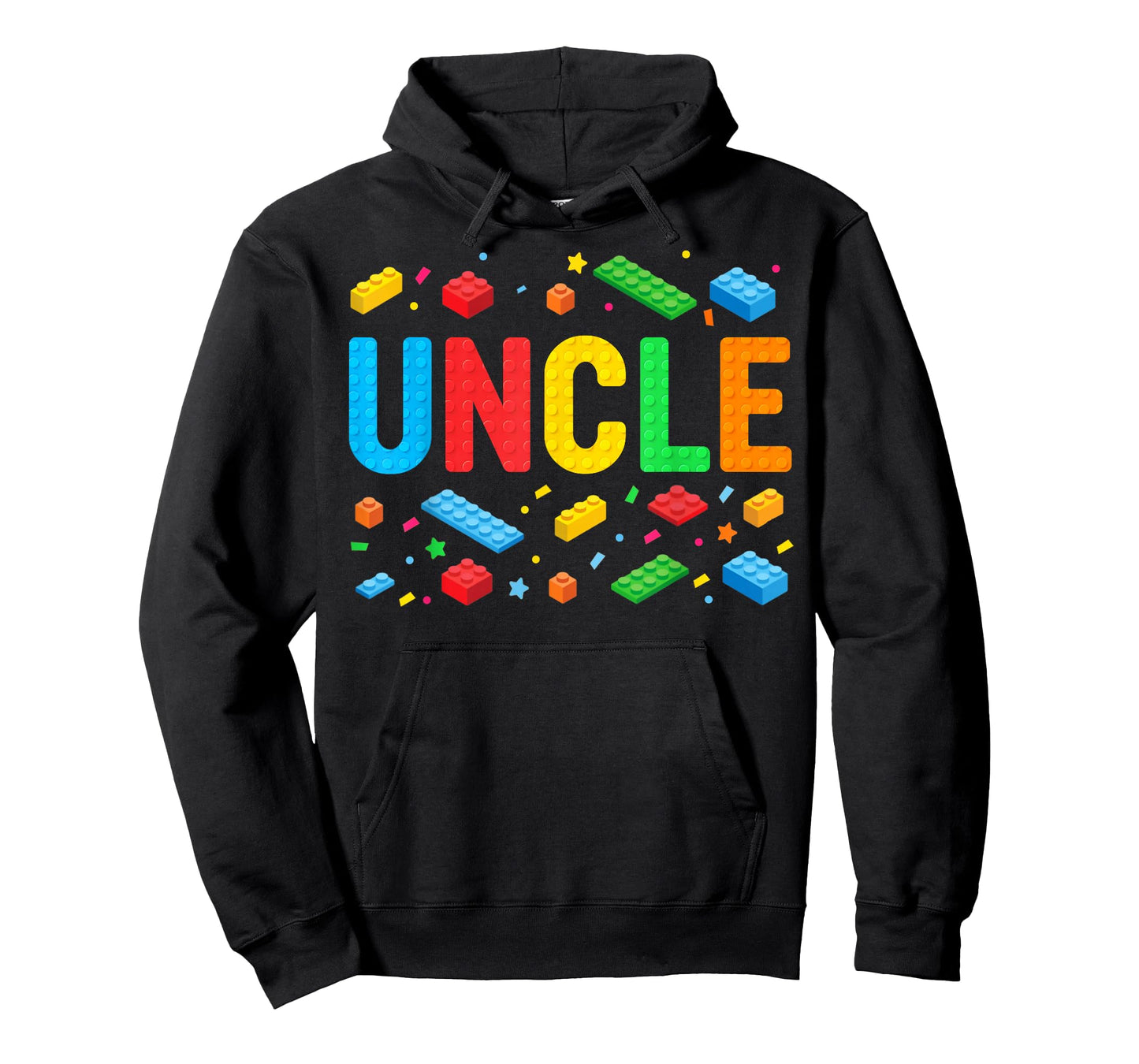 Uncle Master Builder Building Bricks Blocks Family Matching T-Shirt