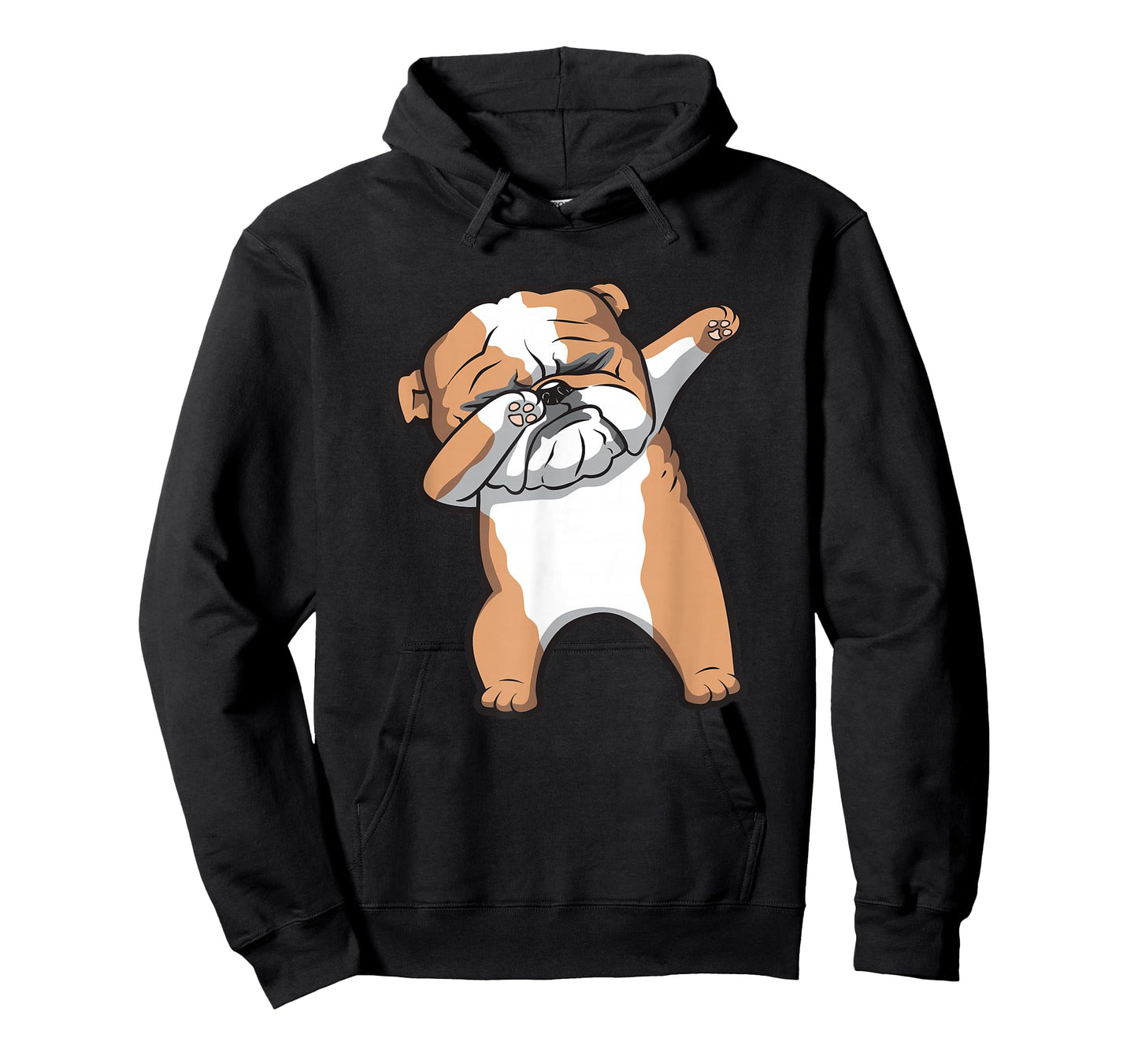 English Bulldog Cute Dabbing Funny Dab Dance T-Shirt