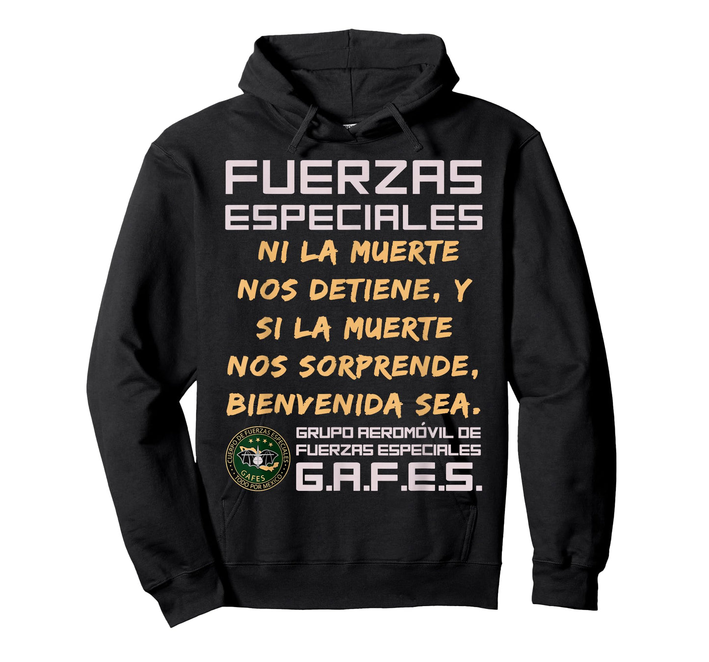 GAFE GAFES Mexican Special Force Fuerzas Especiales Patriot T-Shirt