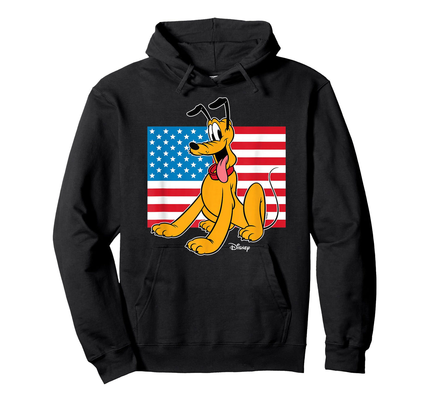 Pluto - Patriotic Americana USA Flag T-Shirt