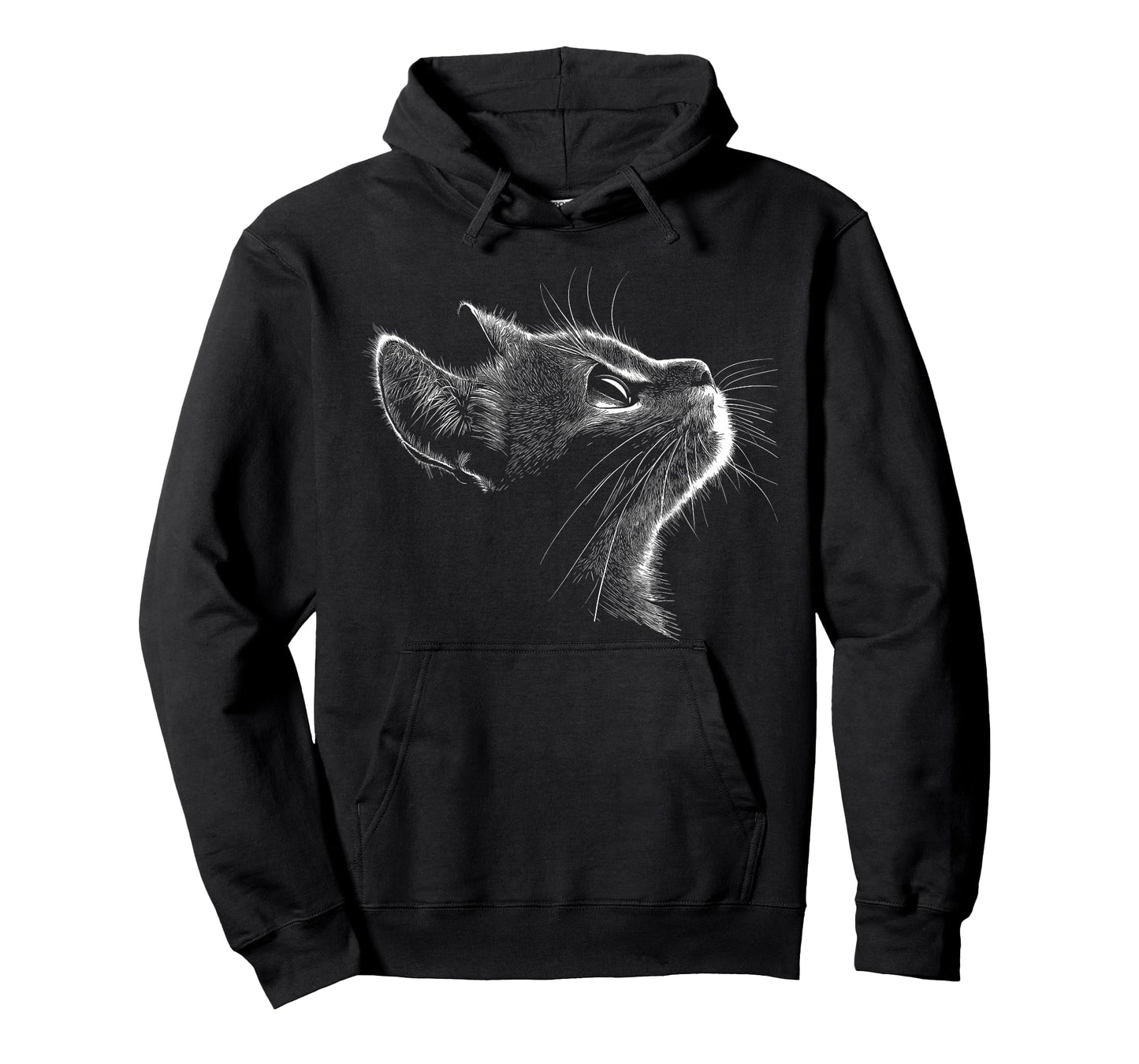 Cat Drawing Cat Mom Cat Dad Men Women Kids Funny Cat T-Shirt