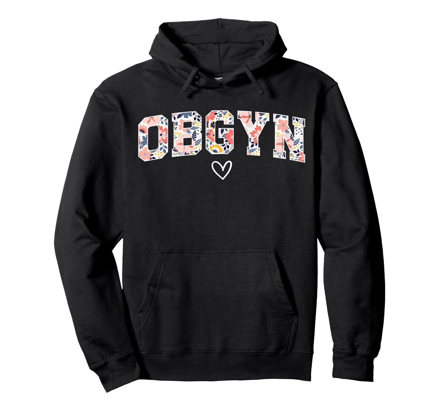Cute OBGYN Obstetrics And Gynecology Unisex-Adults Black Small Classic Crew Neck T-Shirt