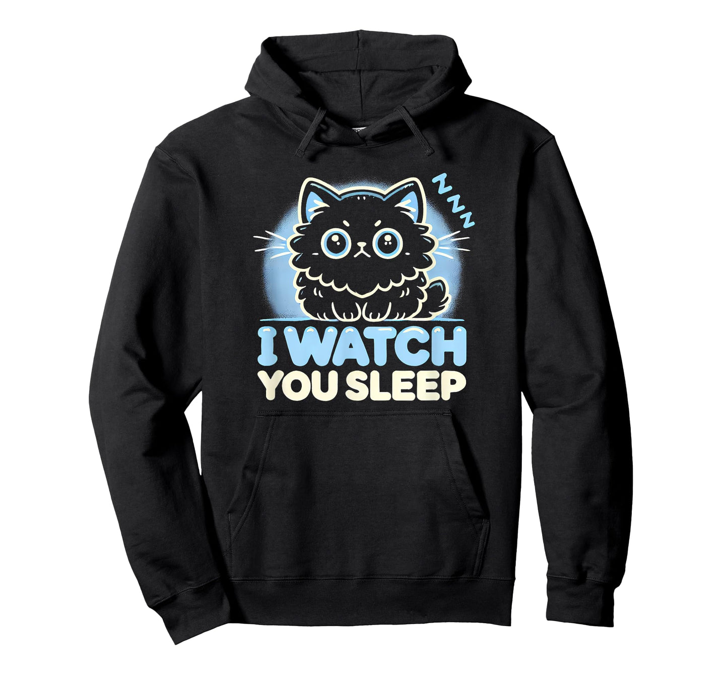 Funny Cat, I watch you Sleep, Love Cats T-Shirt
