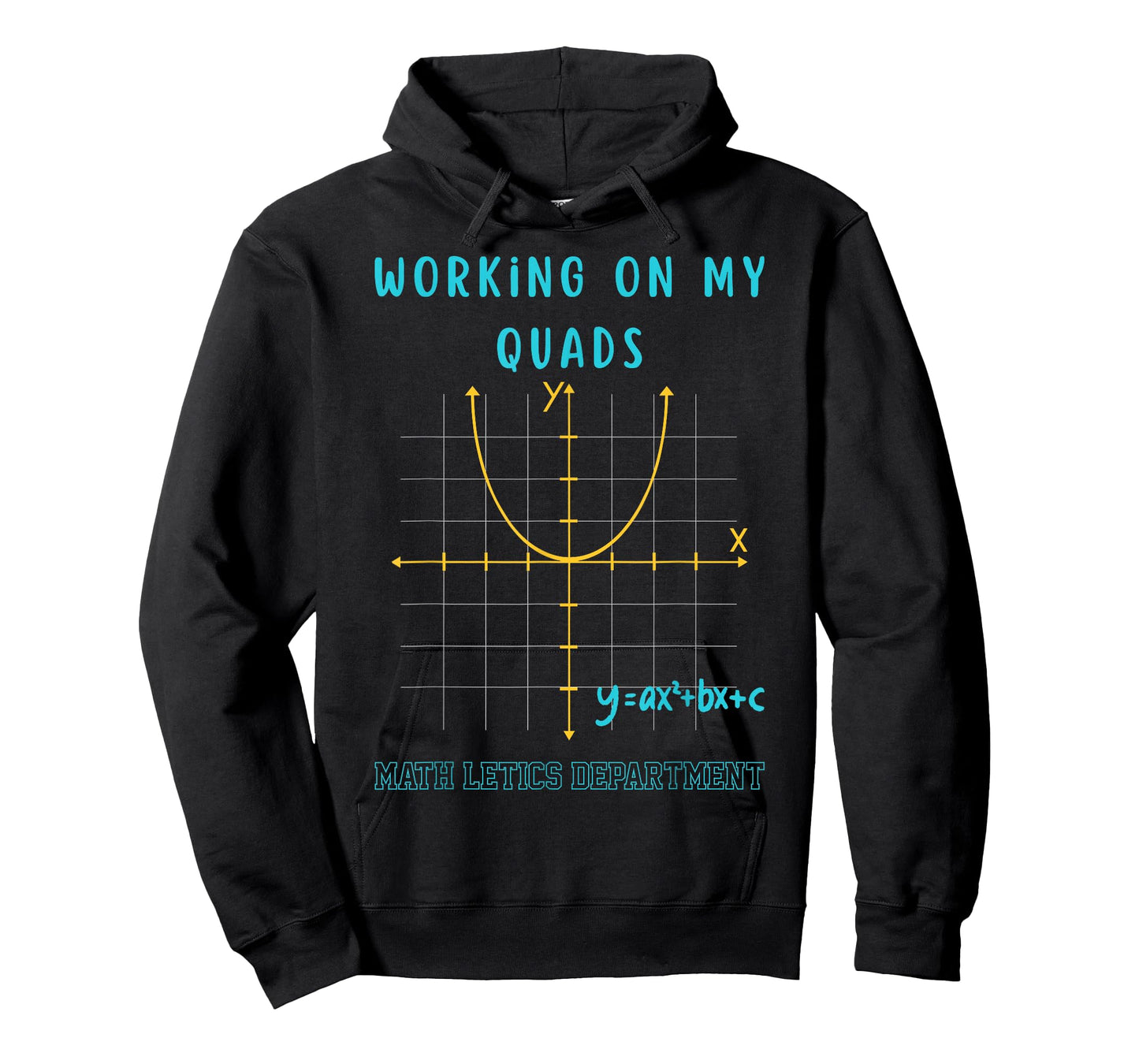 Mathletics Working On My Quads Algebra Algebra Math Teacher T-Shirt