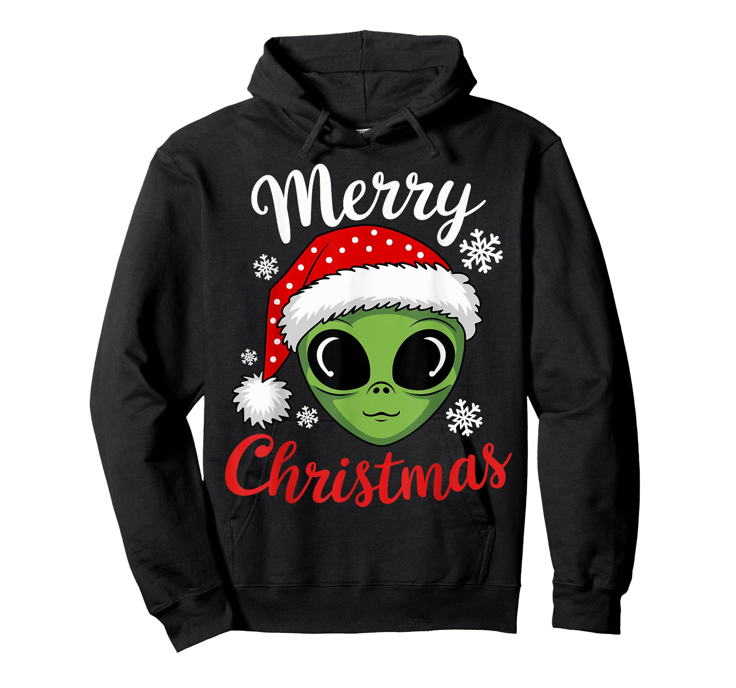 Christmas Alien Santa Christmas UFO Alien Xmas T-Shirt