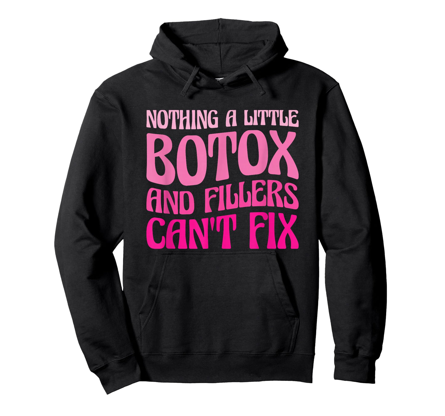 Cute Botox Lover Gifts for Aesthetic Nurses Black Modern Letter Print T-Shirt