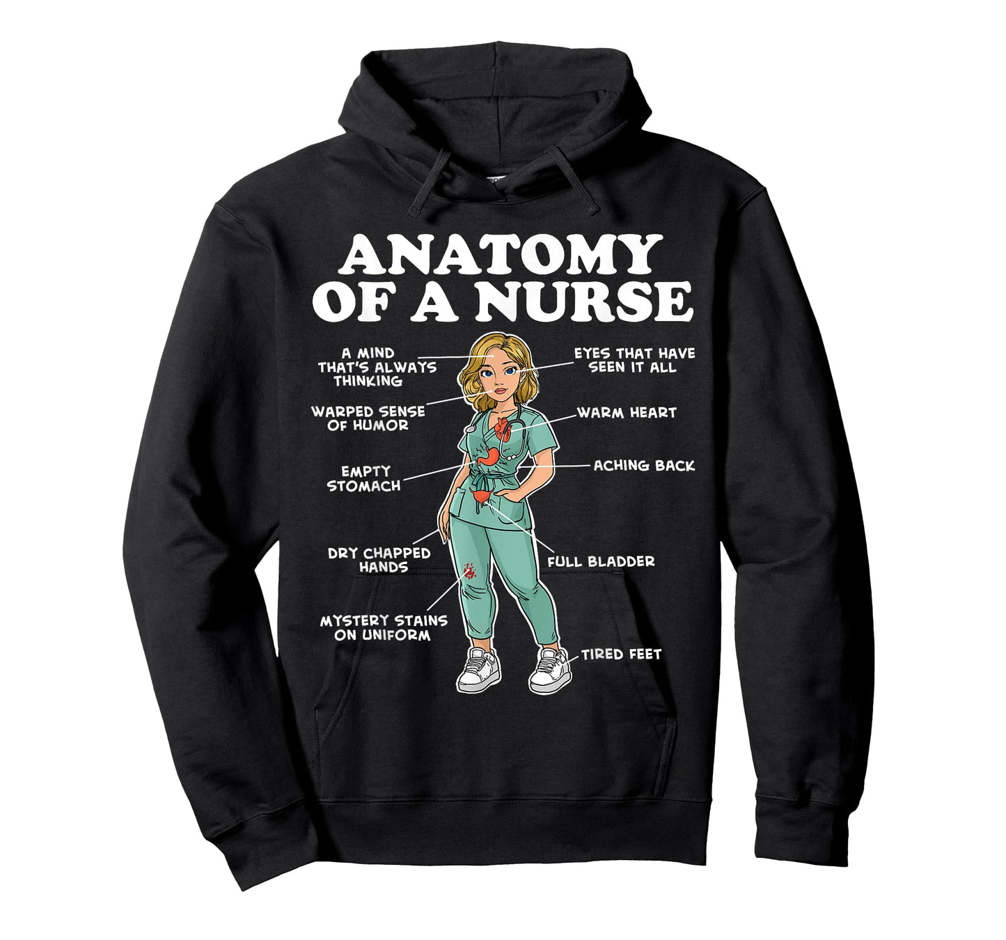 Anatomy of a Nurse T-Shirt