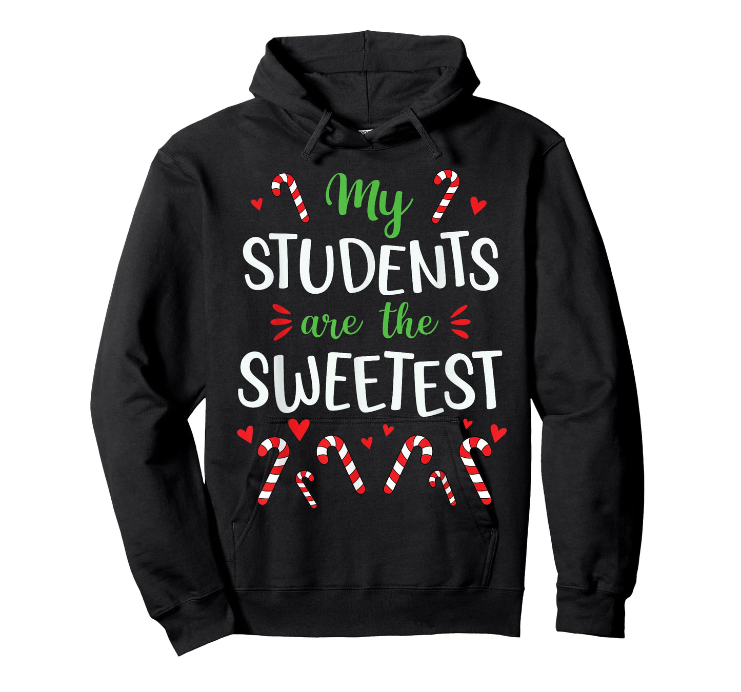 Cute Christmas Quote For Teacher Funny Winter Candy Cane T-Shirt
