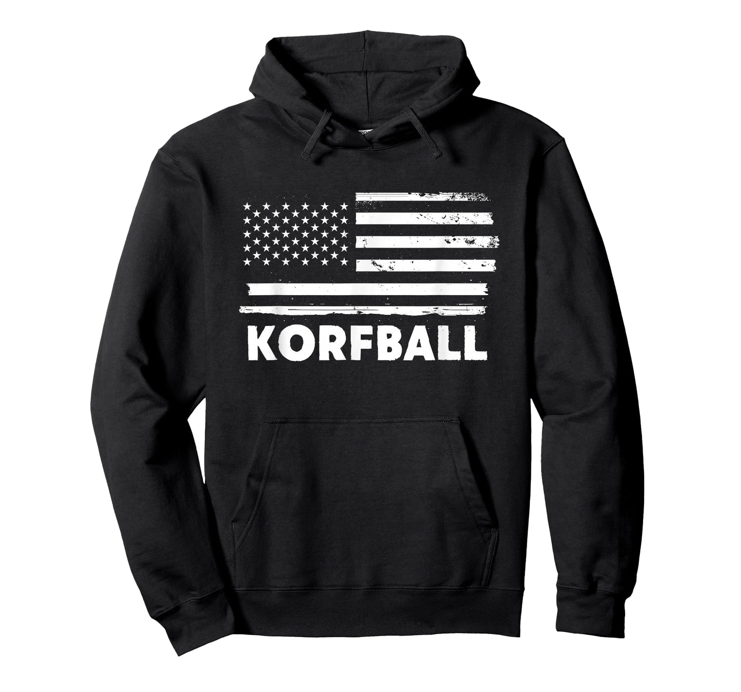 Korfball Life USA Flag Patriotic Sports Design T-Shirt