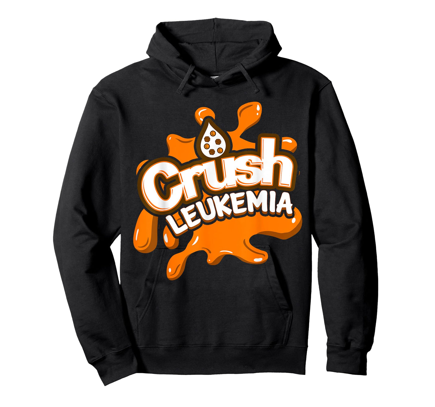 Crush Leukemia Awareness Cure Blood Cancer Fighter Gift Idea T-Shirt