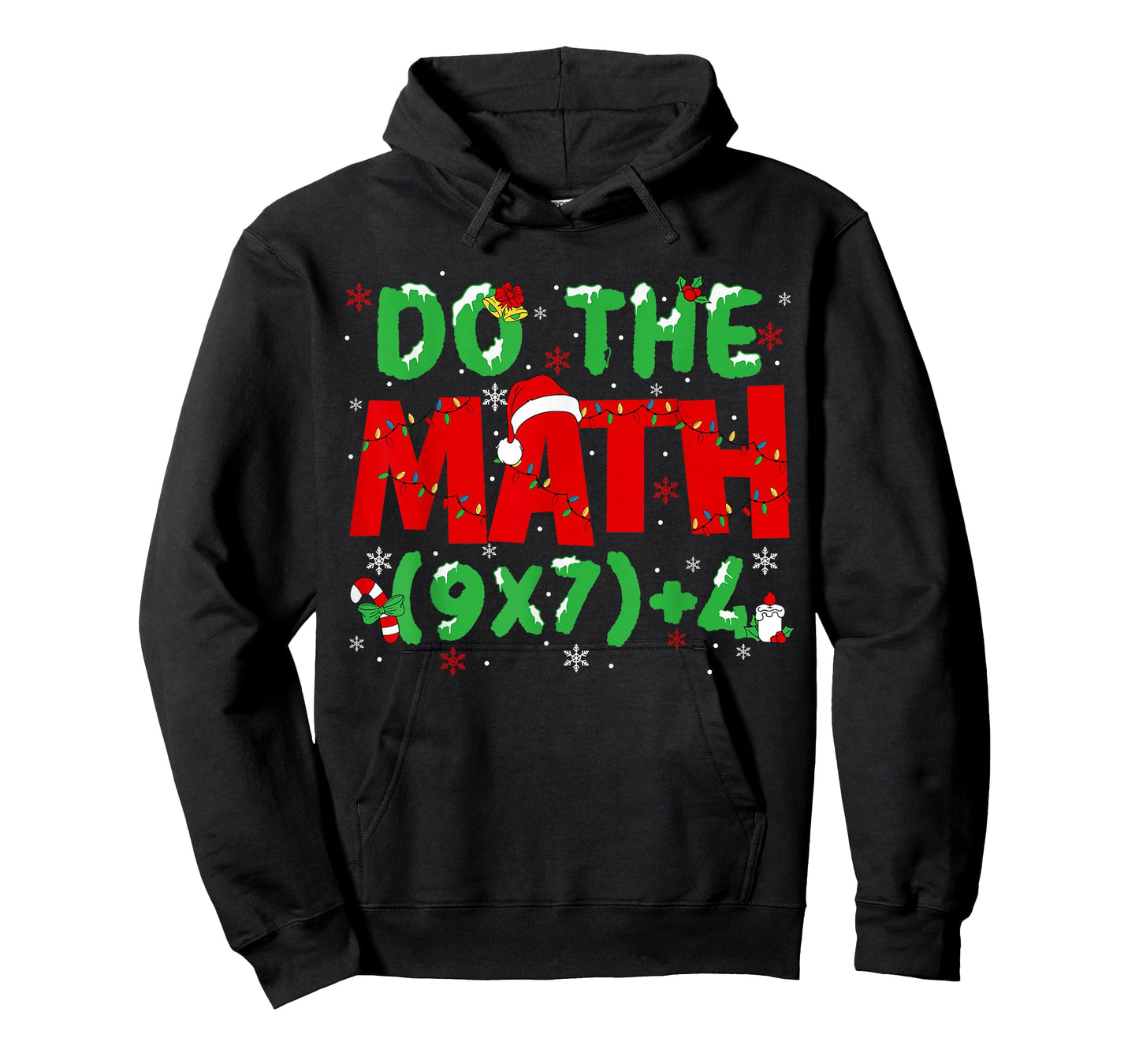 Do The Math Equation Christmas Math Teacher 6 7 Six Seven T-Shirt